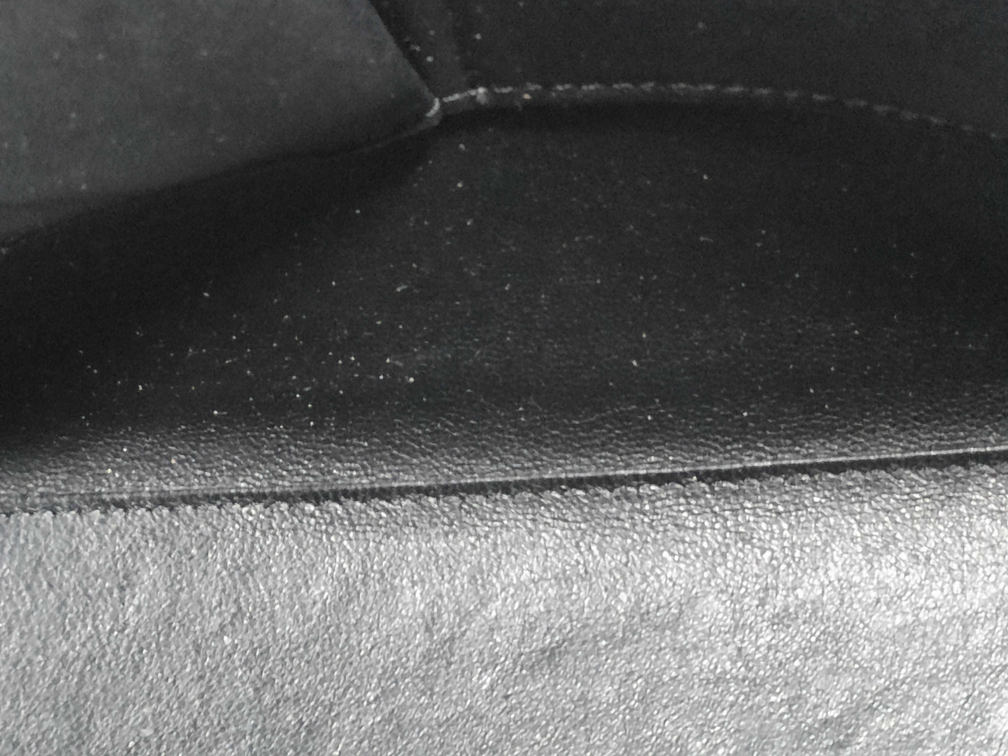 FR- Luggage Micro Shopper Leather Handbag Black — view 15
