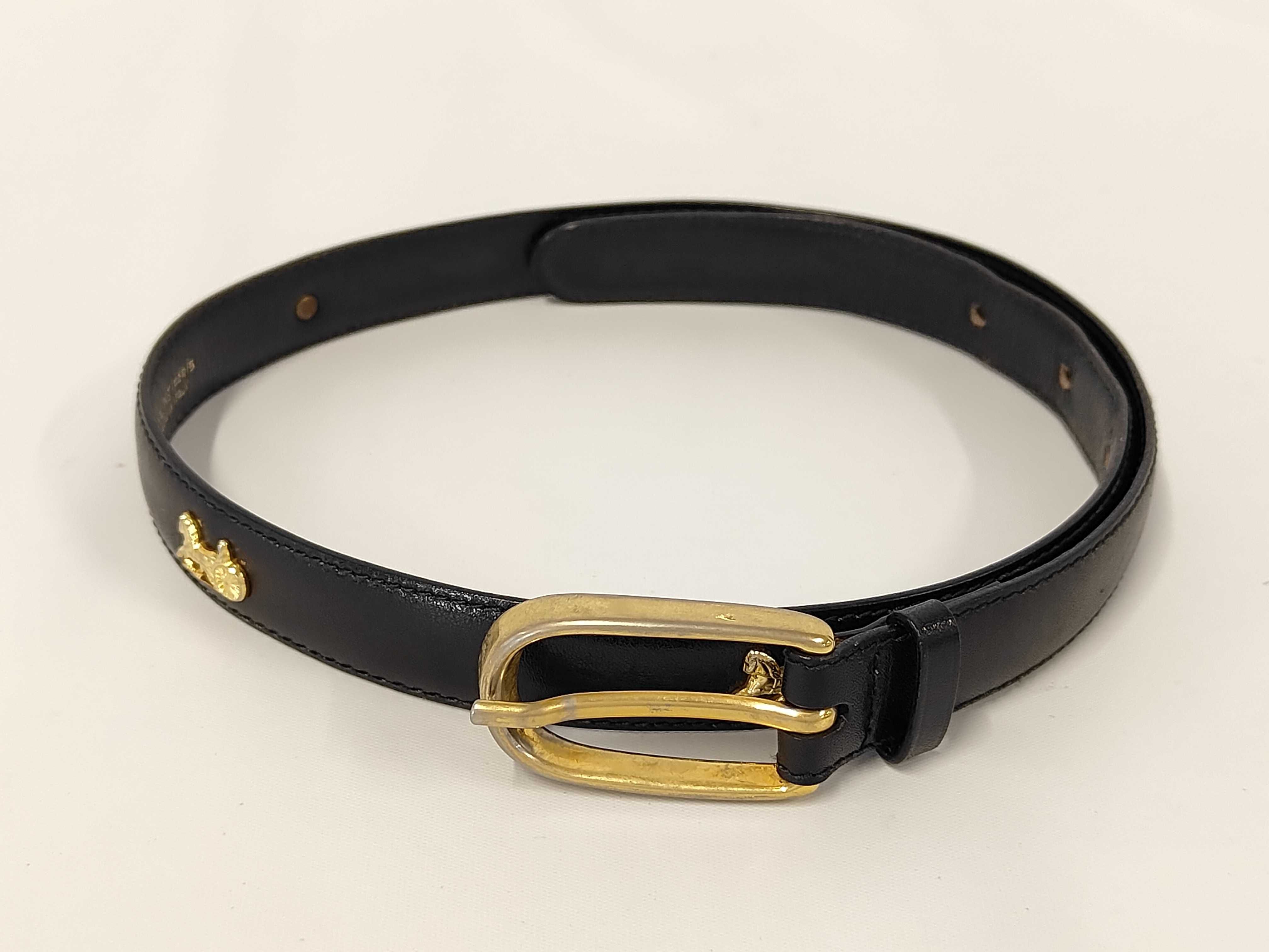 Carriage Leather Belt Size 60 Belt