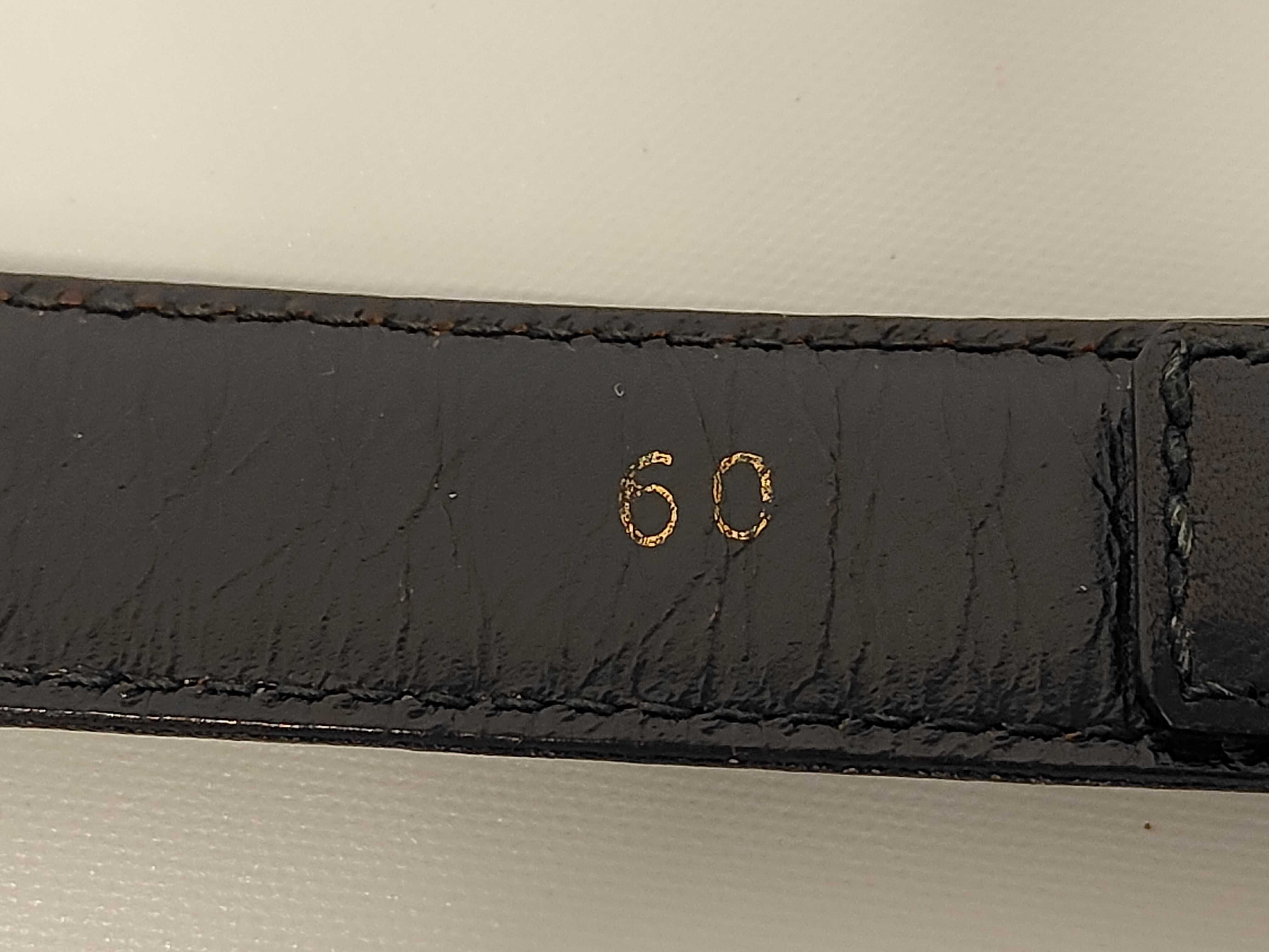 Carriage Leather Belt Size 60 Belt — view 4