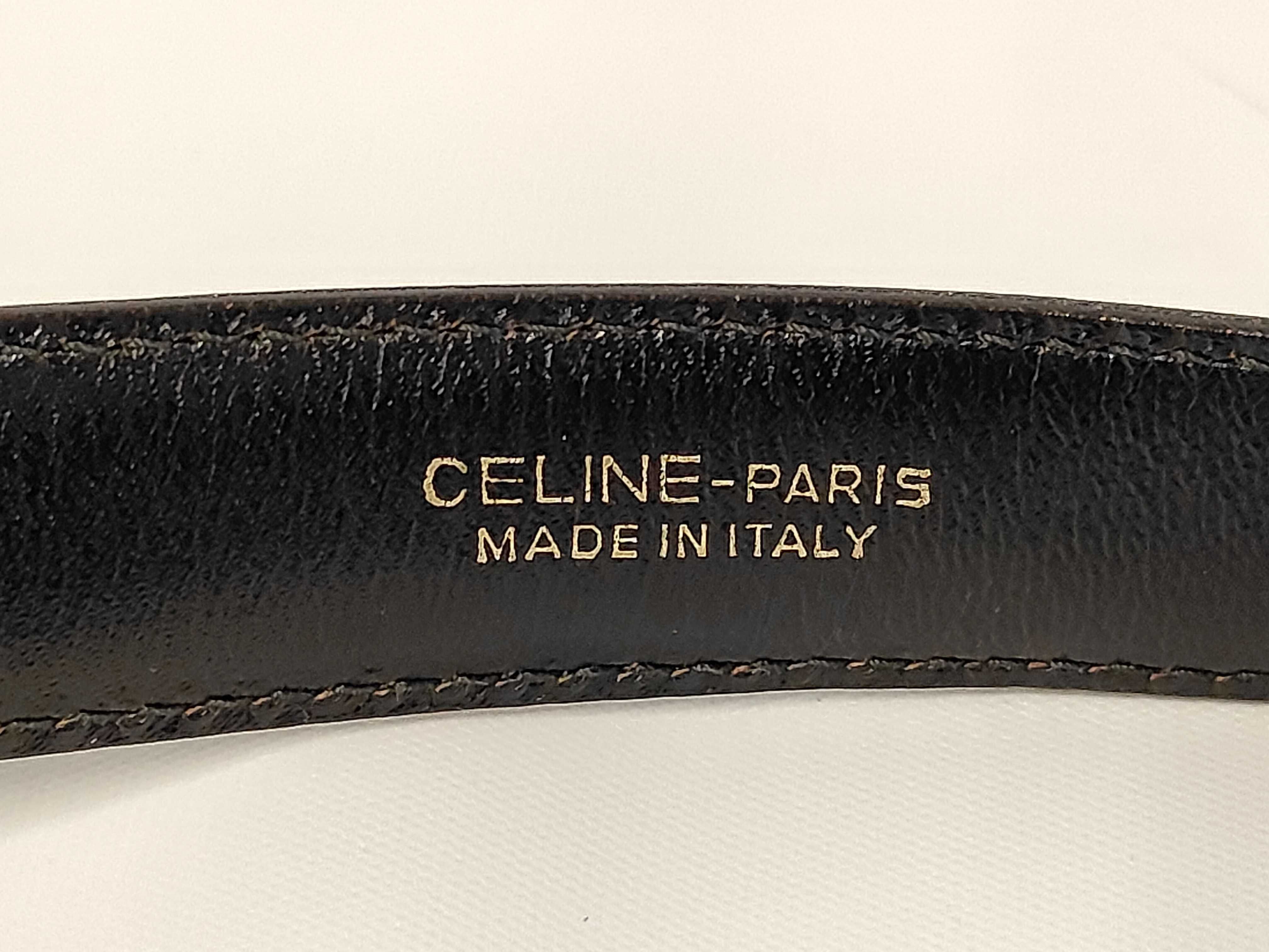 Carriage Leather Belt Size 60 Belt — view 5