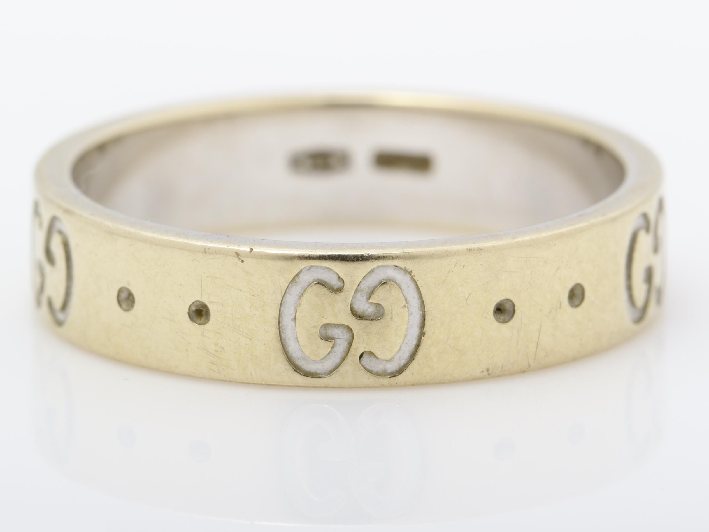 Icon Ring, 750 series, 3.6g, Size #9 — view 2