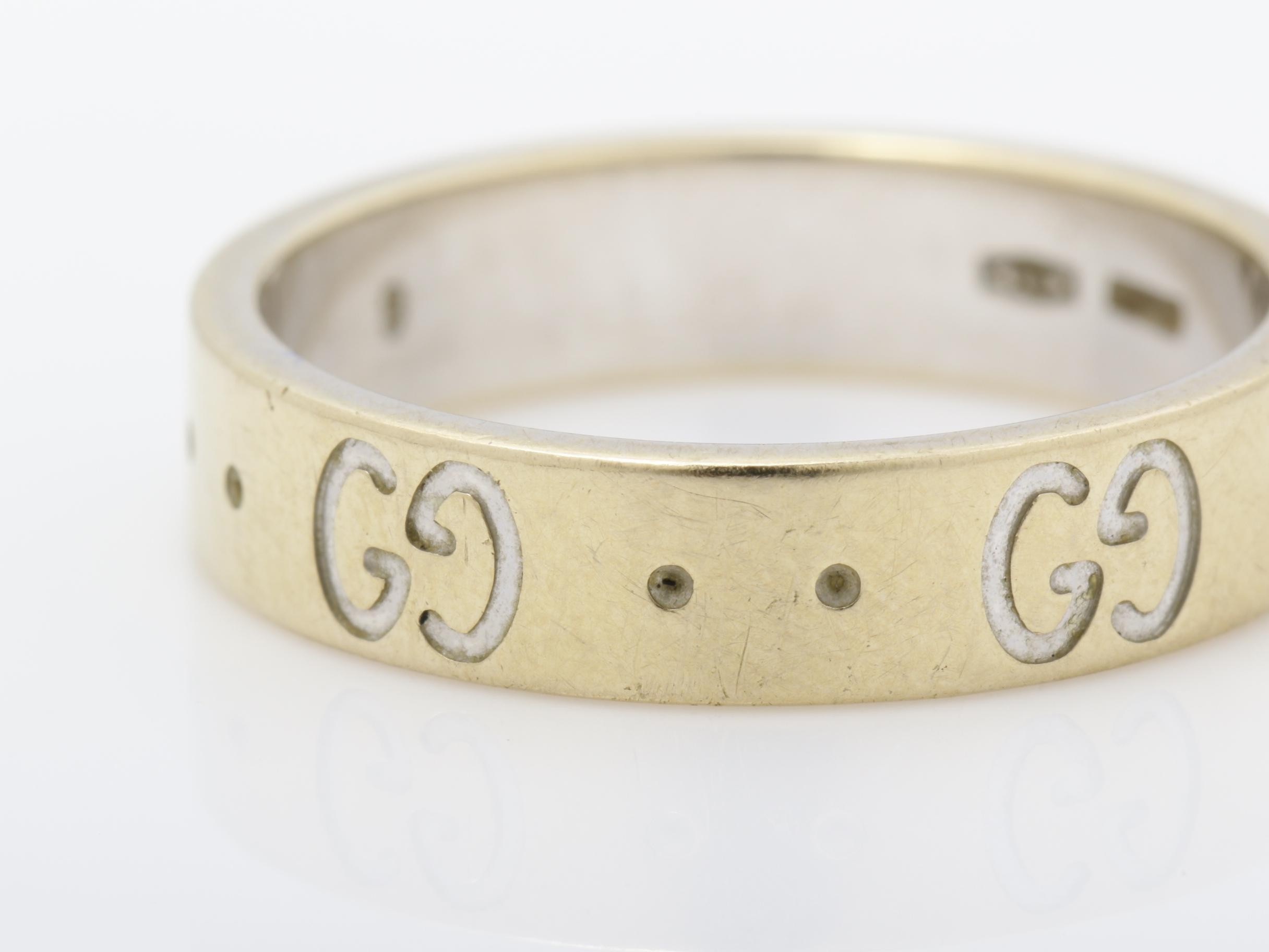 Icon Ring, 750 series, 3.6g, Size #9 — view 3