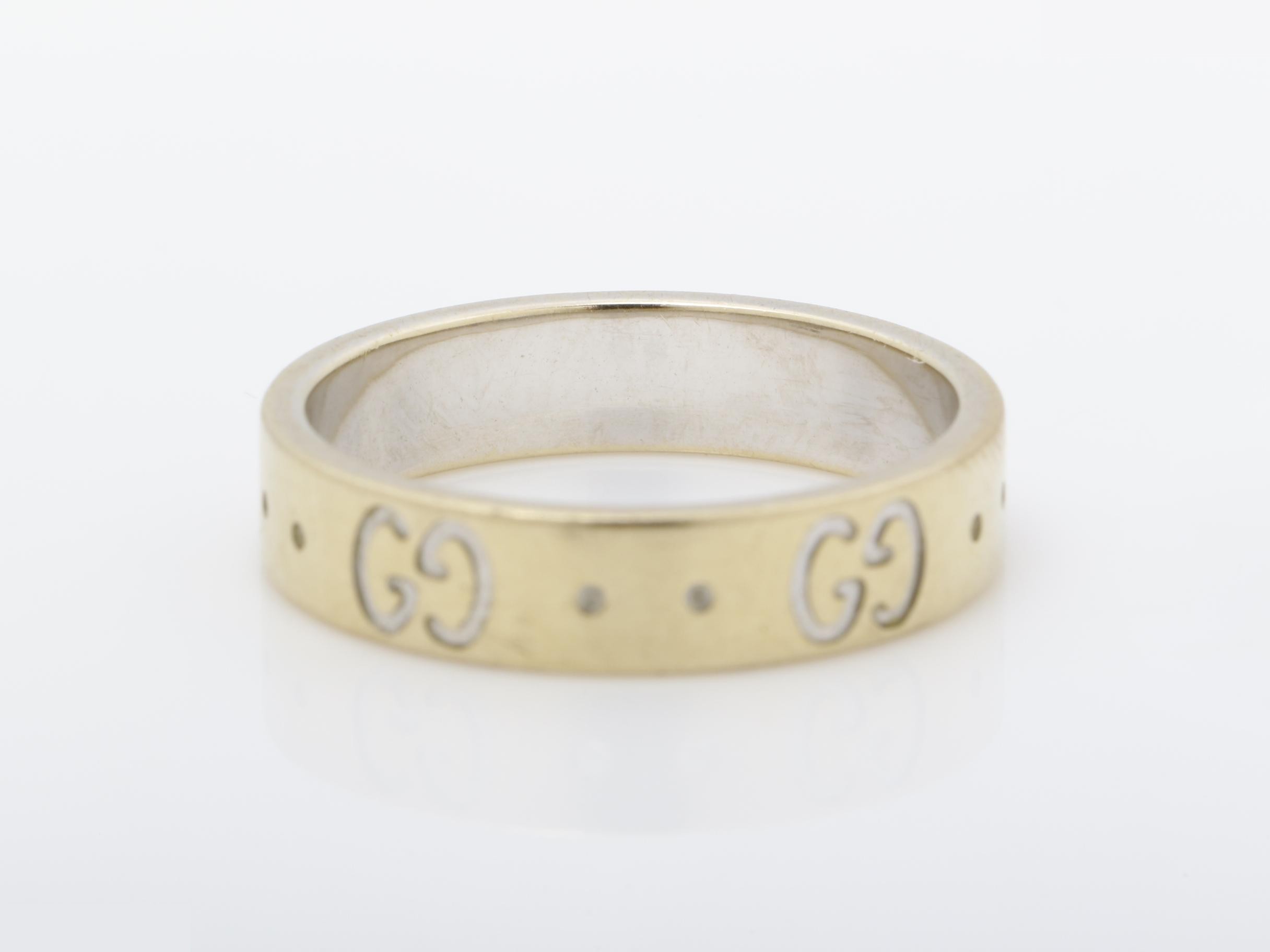 Icon Ring, 750 series, 3.6g, Size #9 — view 4