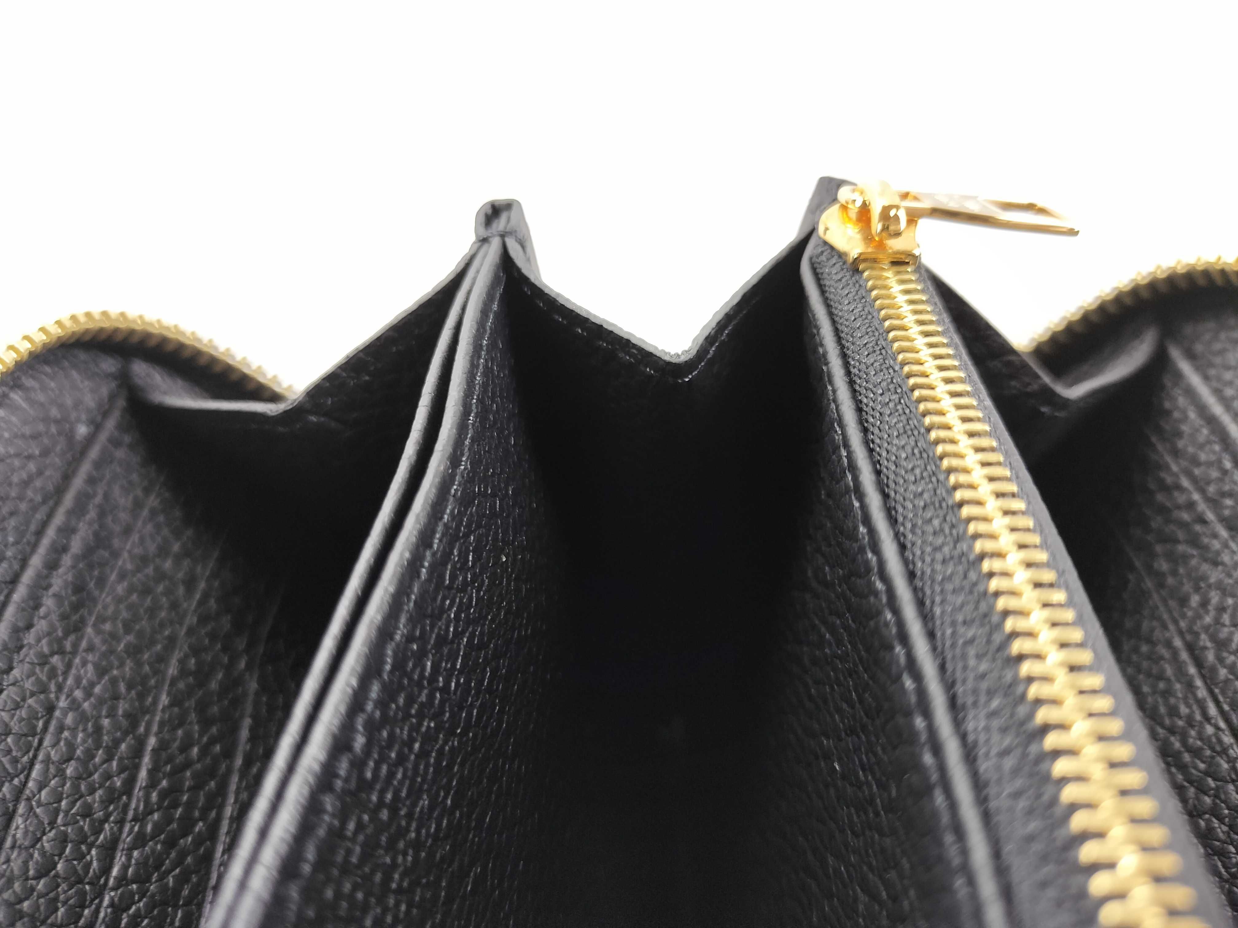 Monogram Empreinte Louis Vuitton Empreinte Zippy Wallet Black — view 7