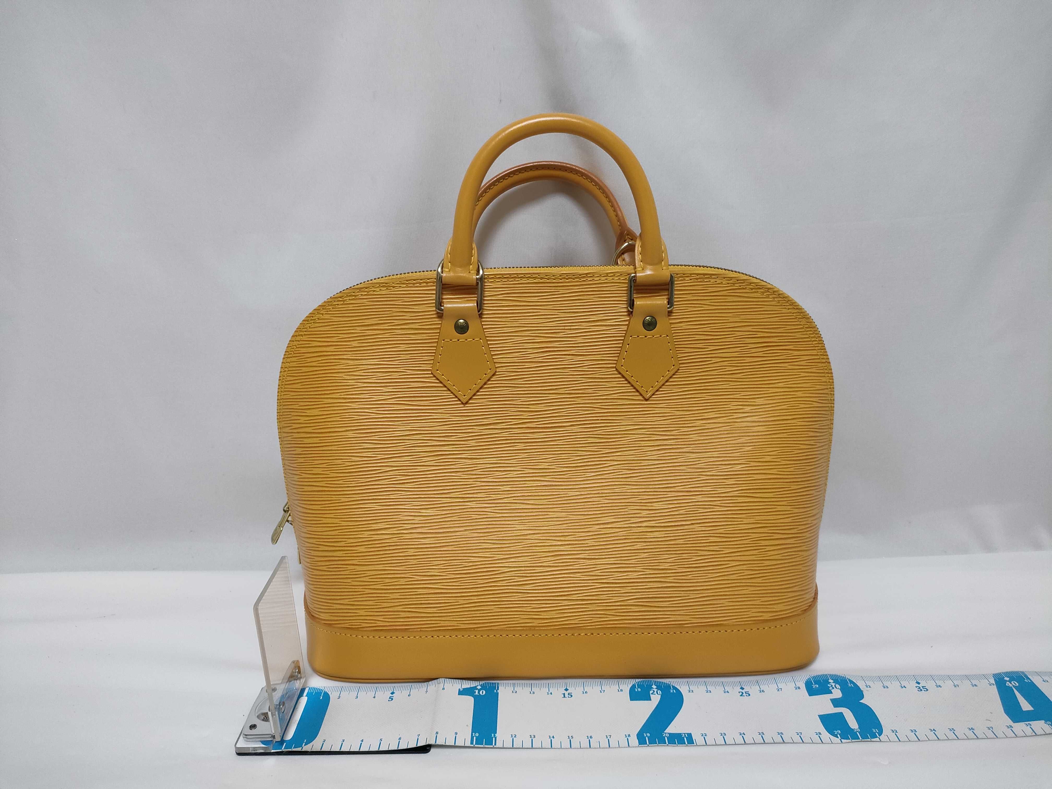 Epi Alma Yellow Handbag — view 2