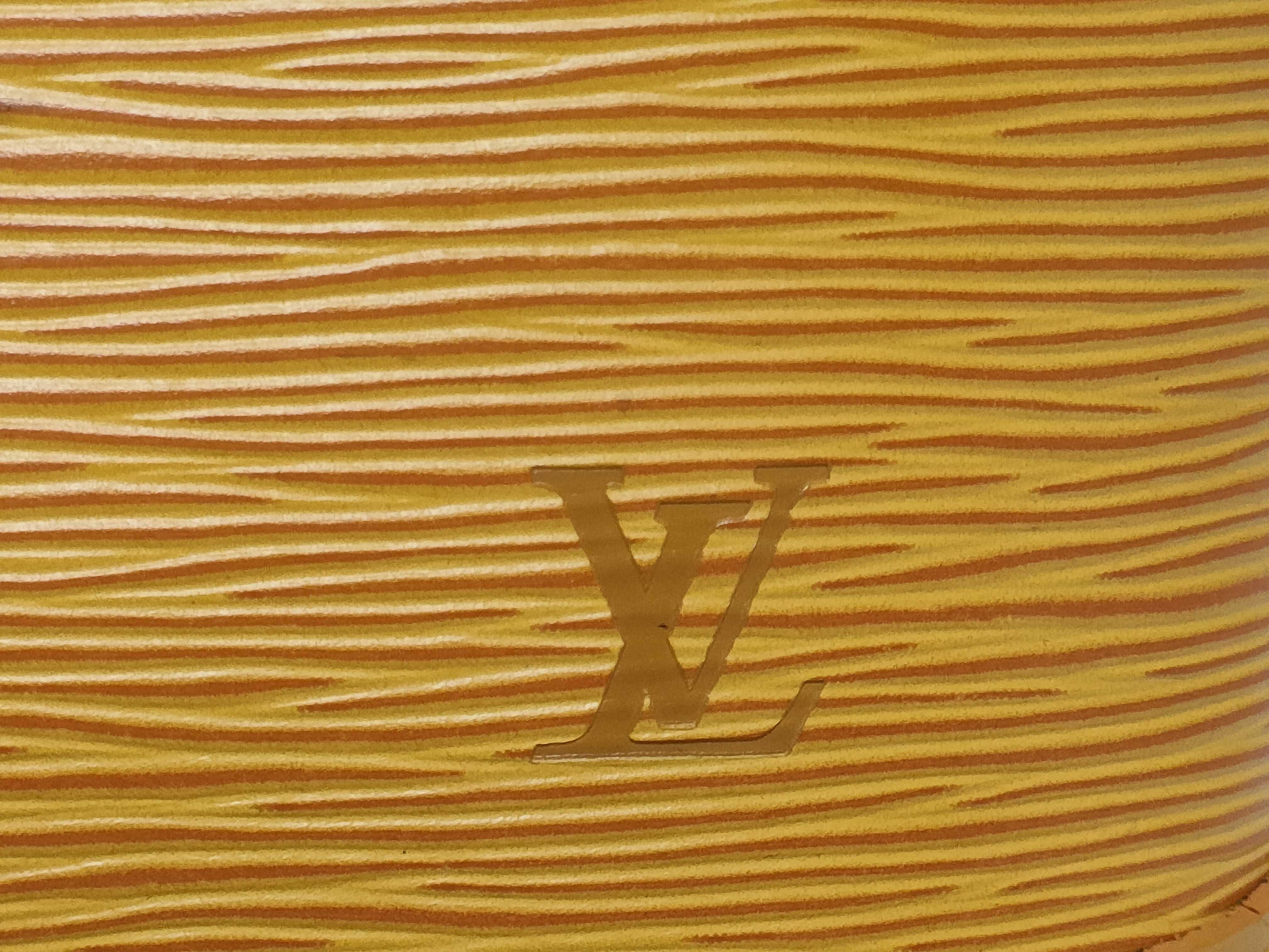 Epi Alma Yellow Handbag — view 12