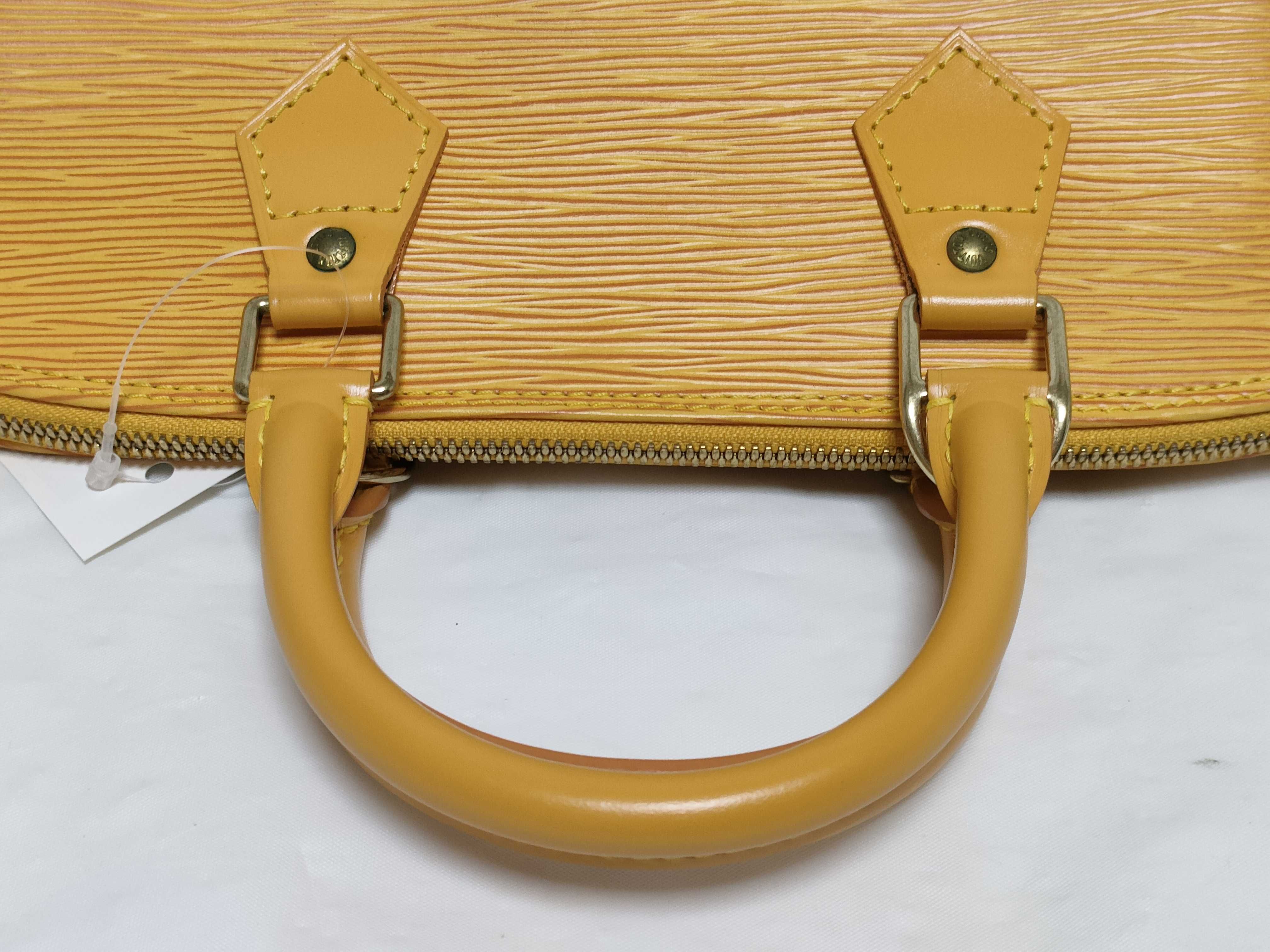 Epi Alma Yellow Handbag — view 3