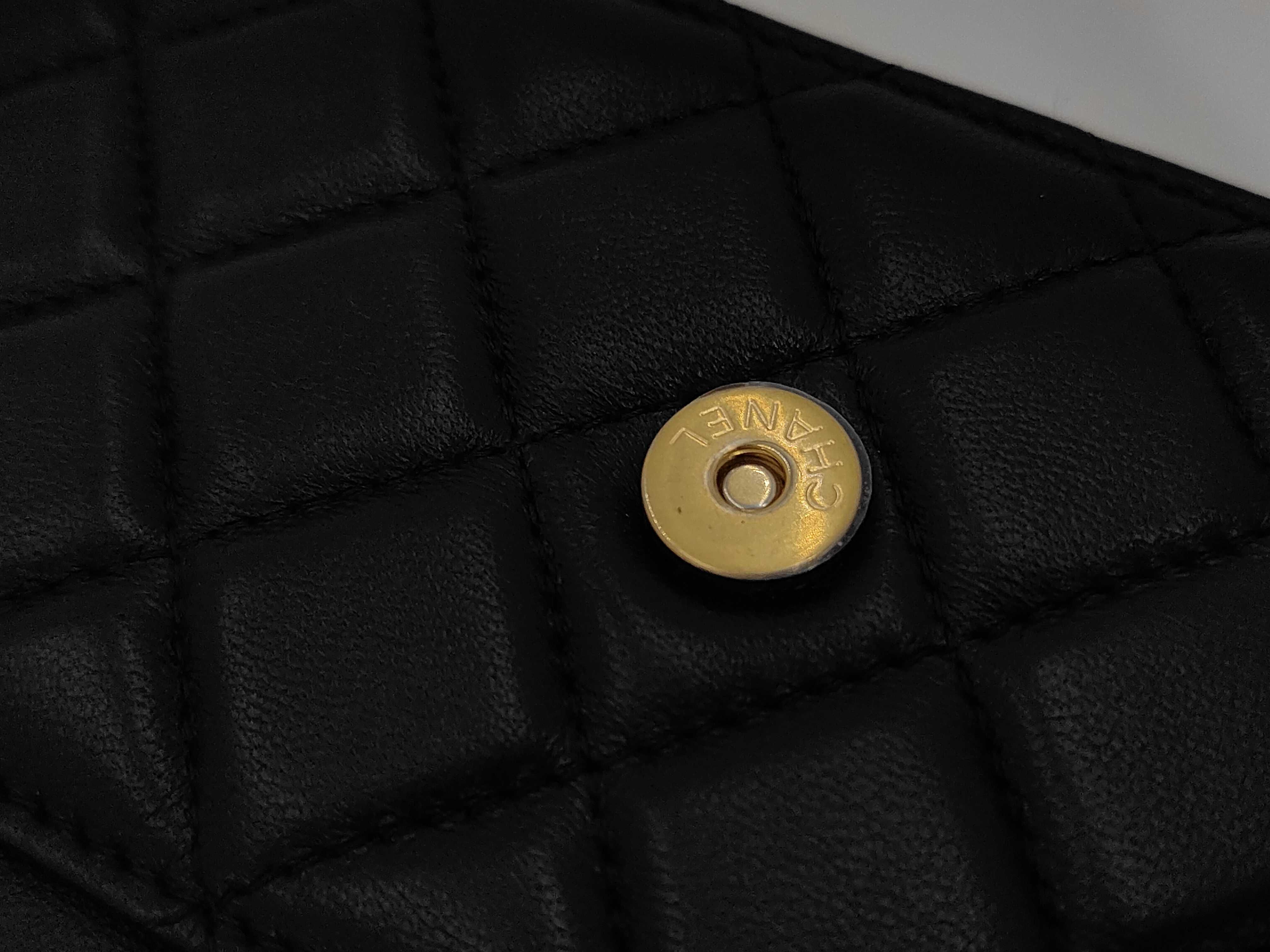 WOC Chain Wallet, Black, No Card Holder, Shoulder Bag — view 13