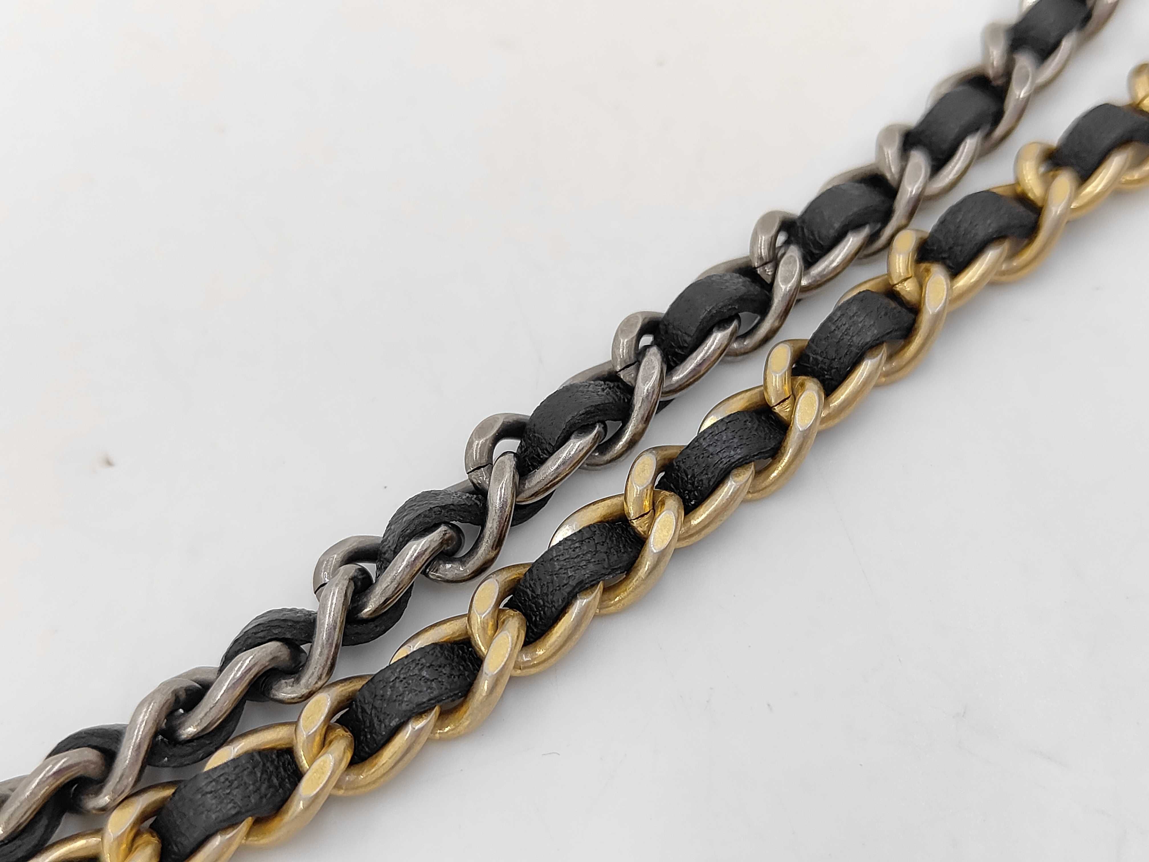 WOC Chain Wallet, Black, No Card Holder, Shoulder Bag — view 6