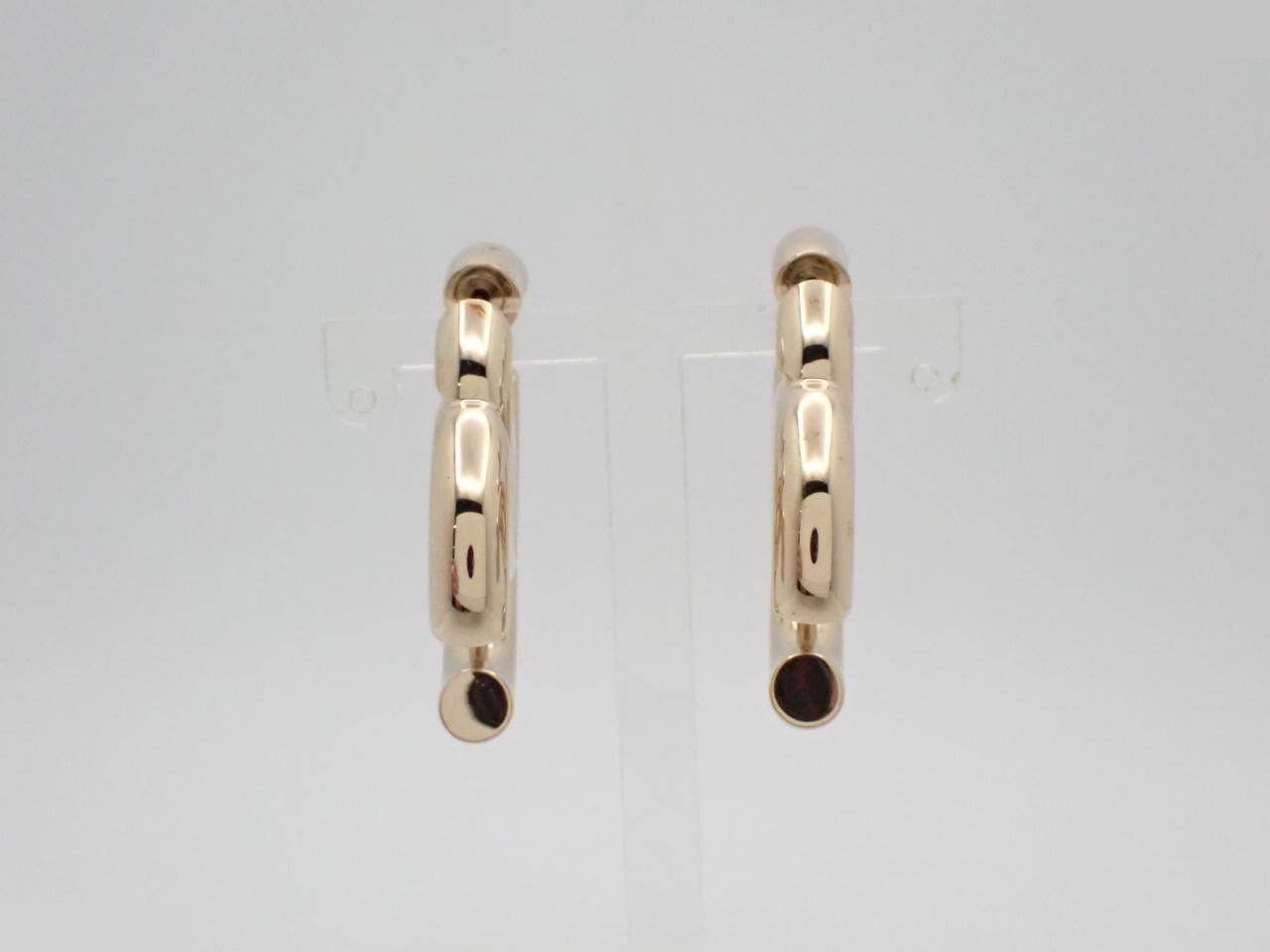 Coco Mark Metal Earrings B17P
