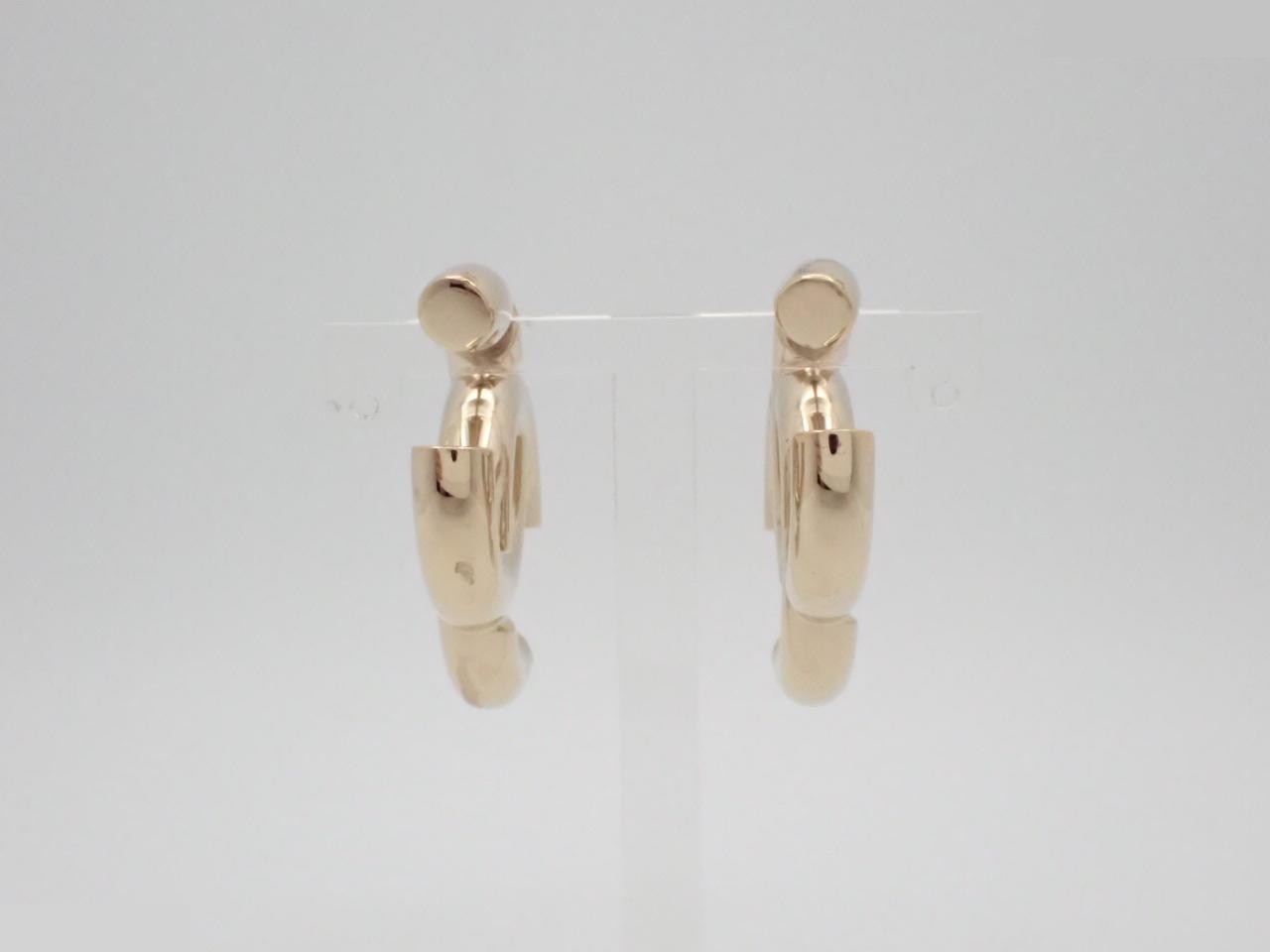 Coco Mark Metal Earrings B17P — view 2
