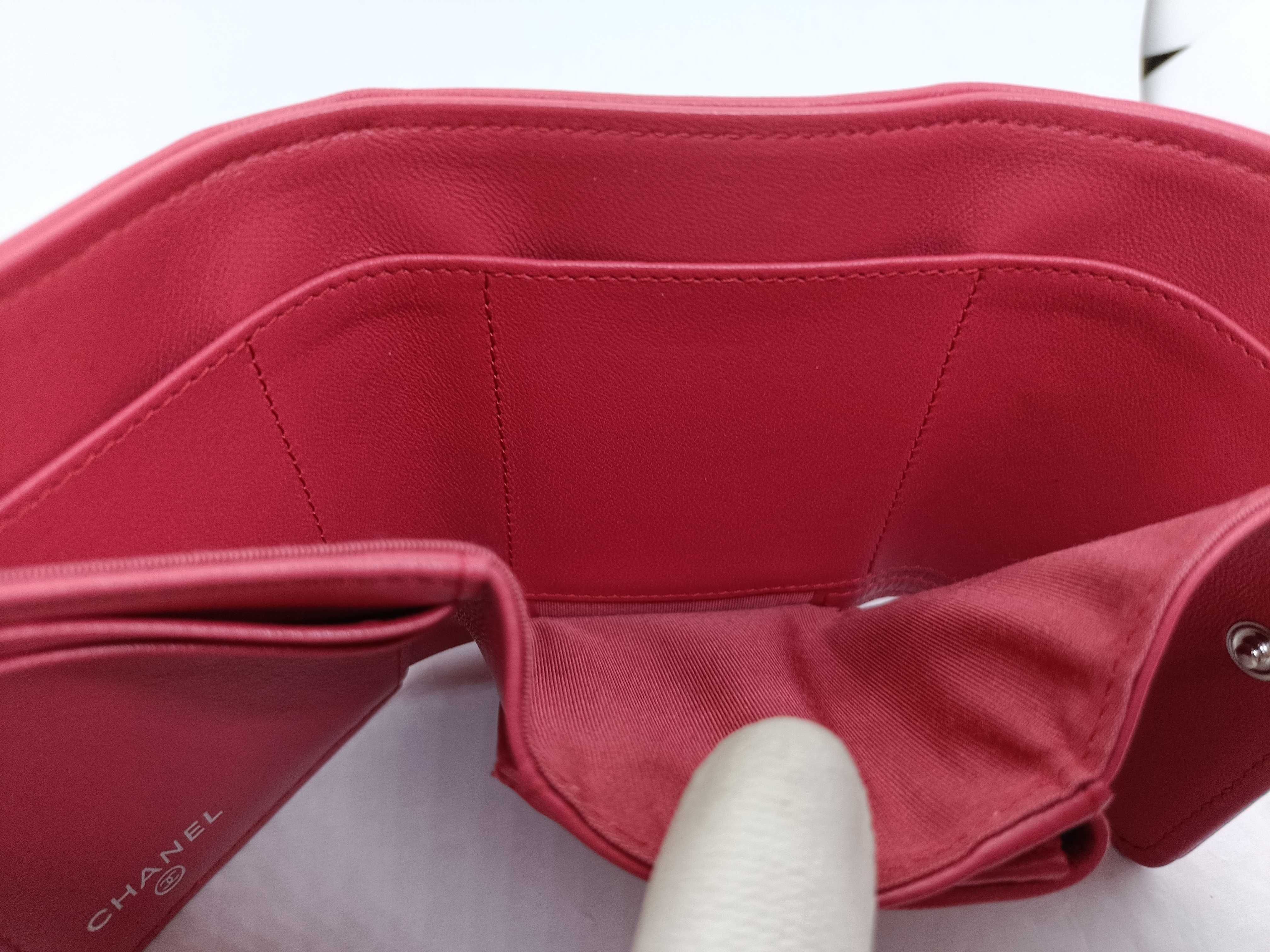 Lambskin Boy Chanel Trifold Wallet — view 11