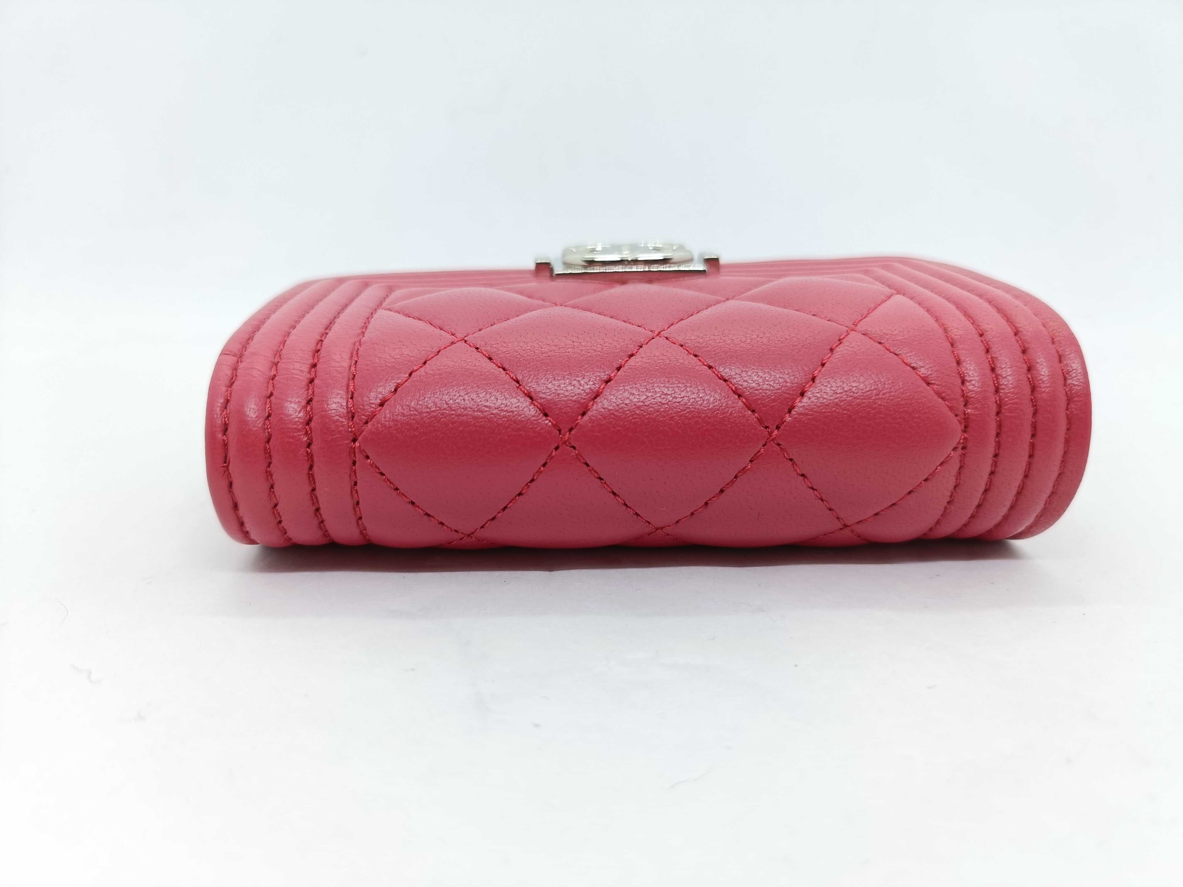 Lambskin Boy Chanel Trifold Wallet — view 5