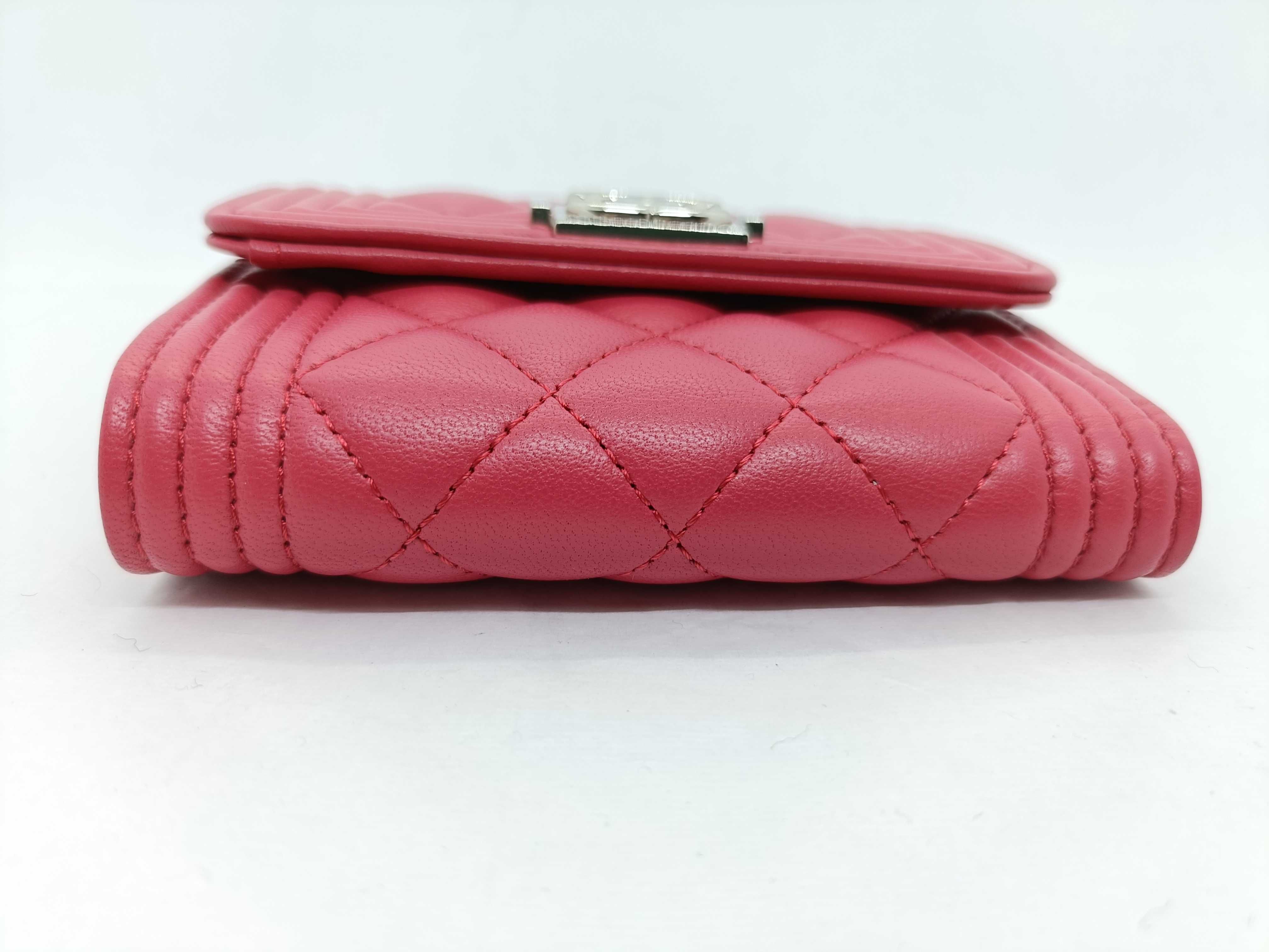 Lambskin Boy Chanel Trifold Wallet — view 6