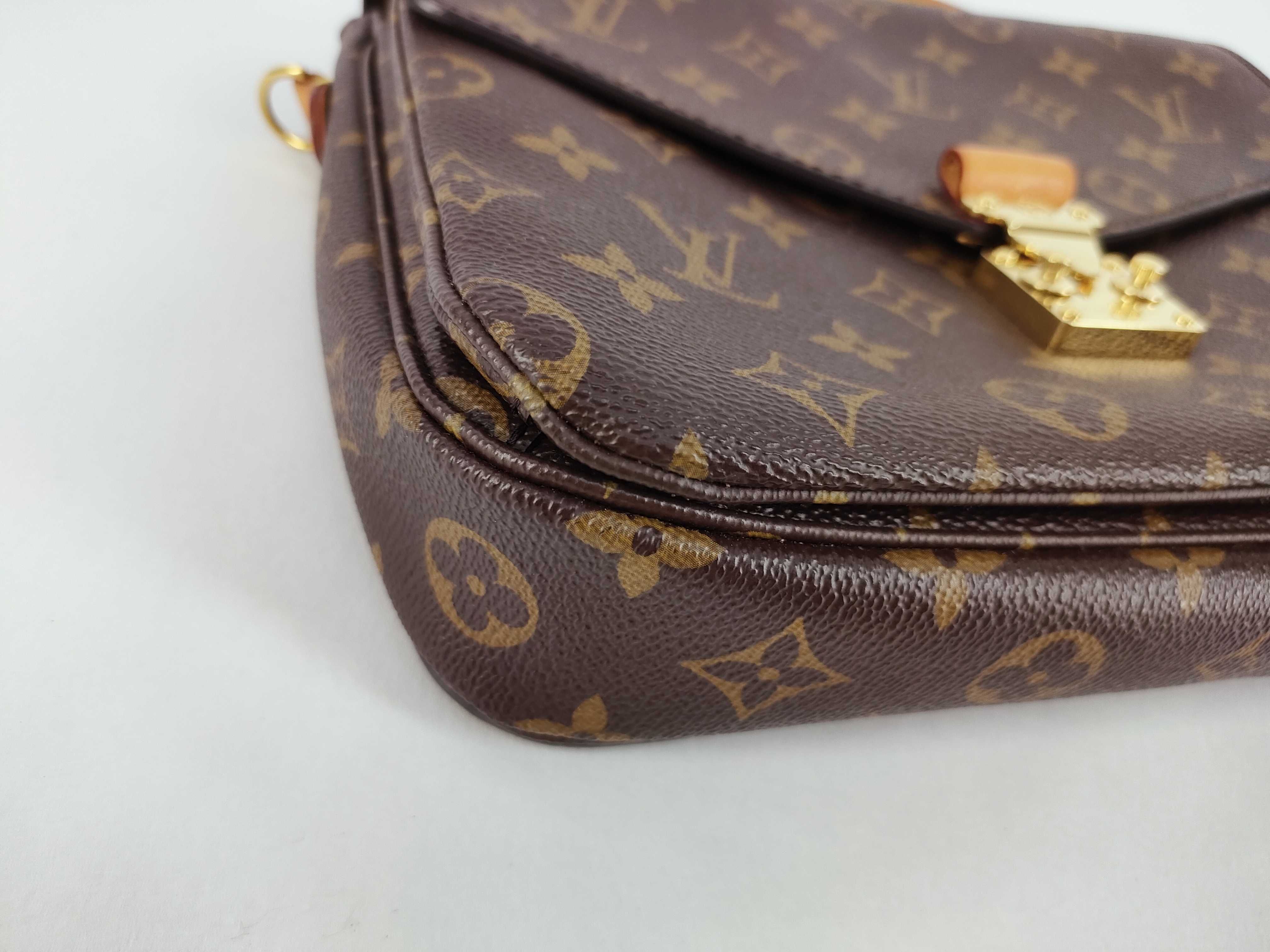 Monogram Louis Vuitton M44875 Monogram Pochette Metis MM 2WAY Handbag — view 6