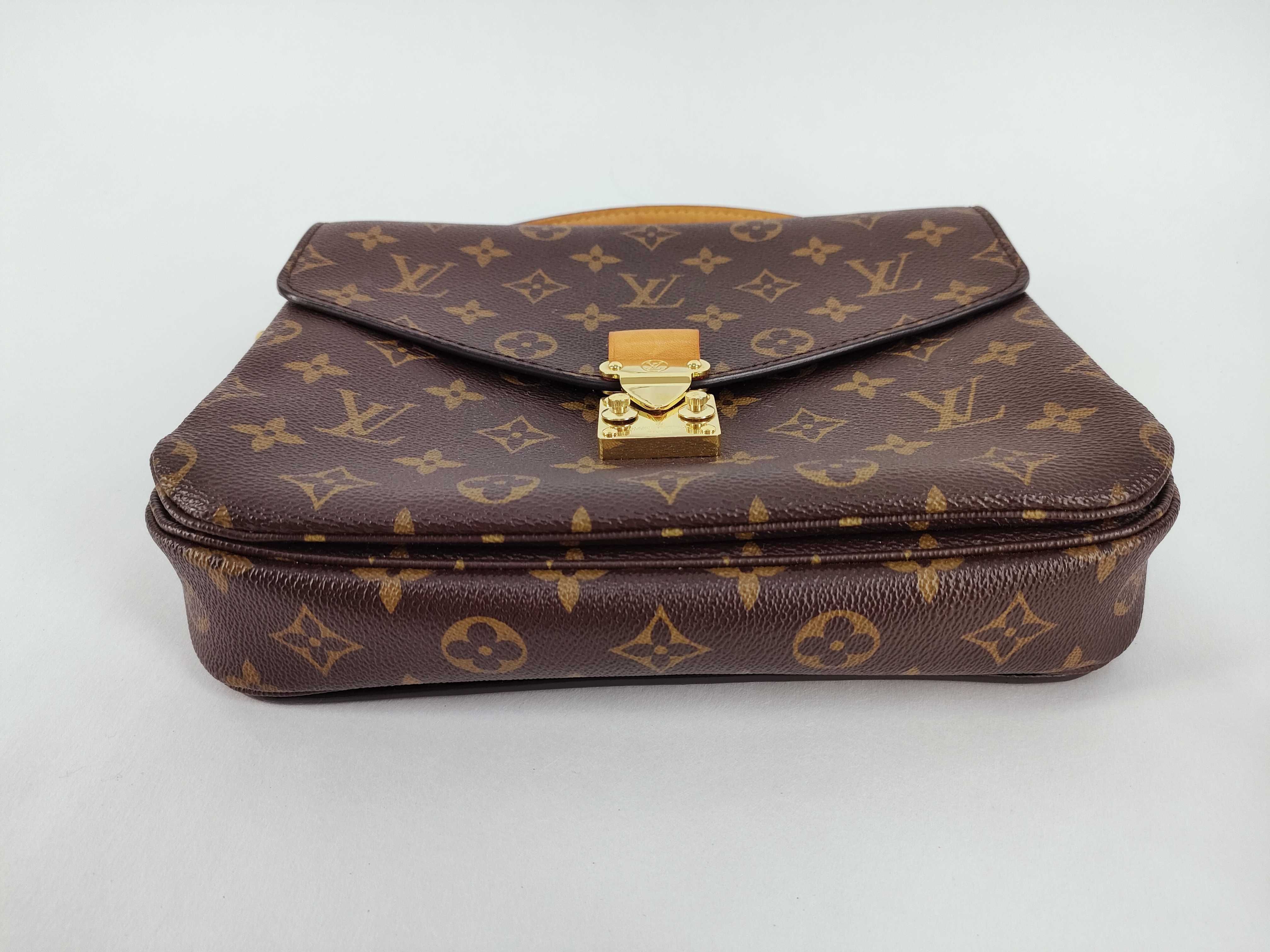 Monogram Louis Vuitton M44875 Monogram Pochette Metis MM 2WAY Handbag — view 7