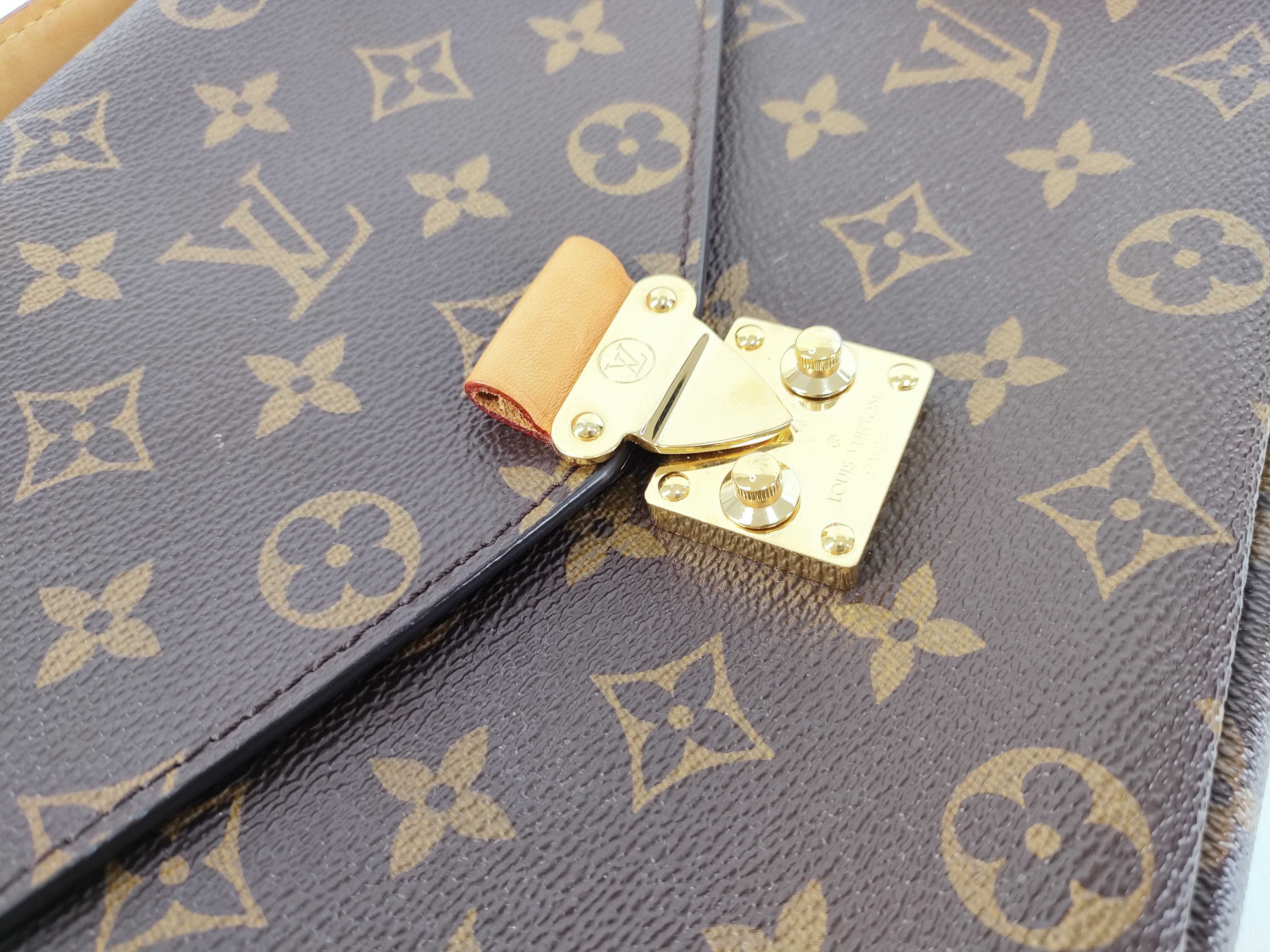 Monogram Louis Vuitton M44875 Monogram Pochette Metis MM 2WAY Handbag — view 8