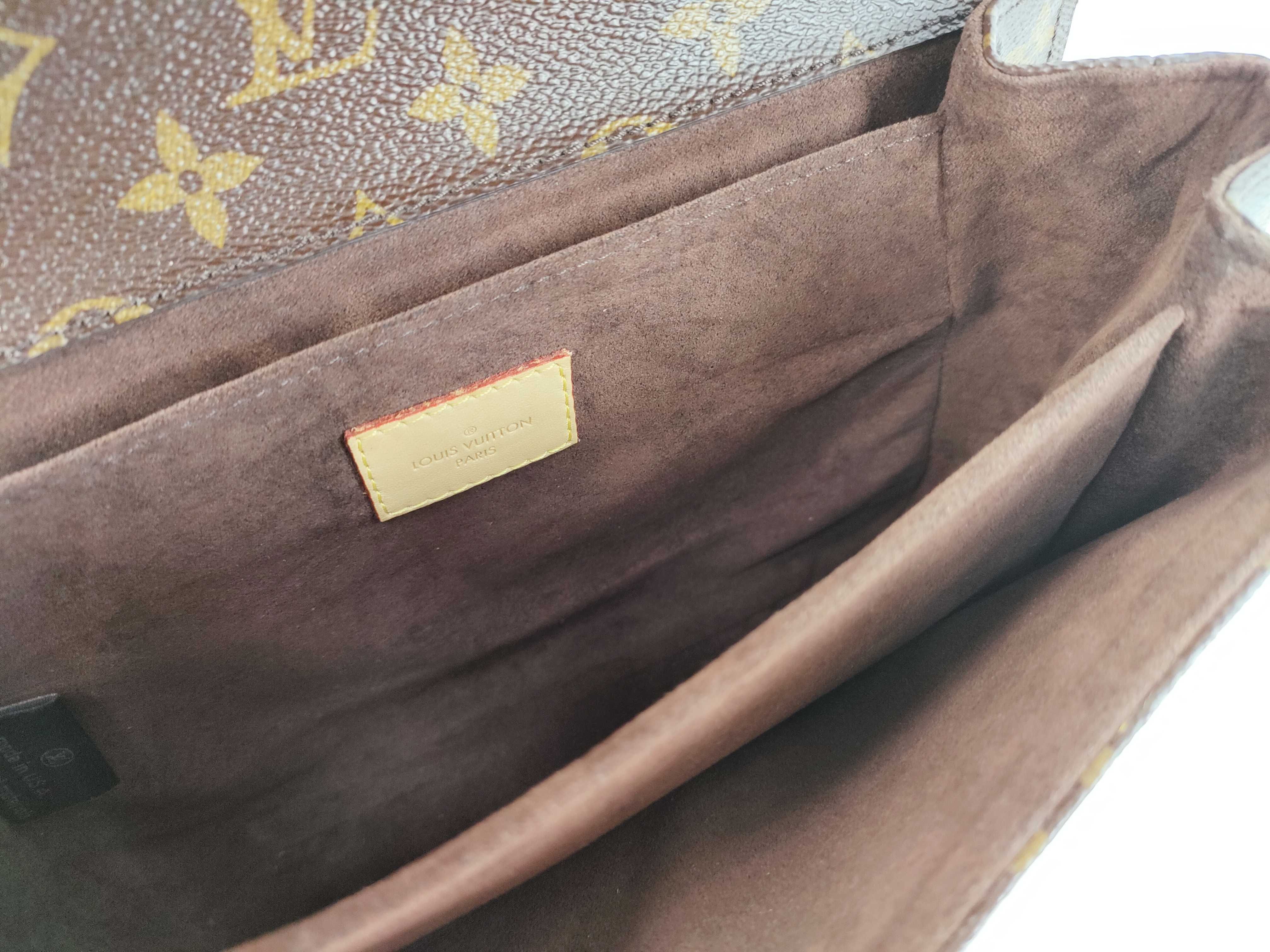 Monogram Louis Vuitton M44875 Monogram Pochette Metis MM 2WAY Handbag — view 10