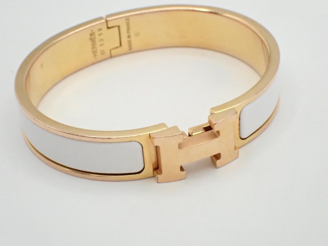 Click Crack Bracelet, Gold, Wrist Circumference Approx. 16cm — view 3