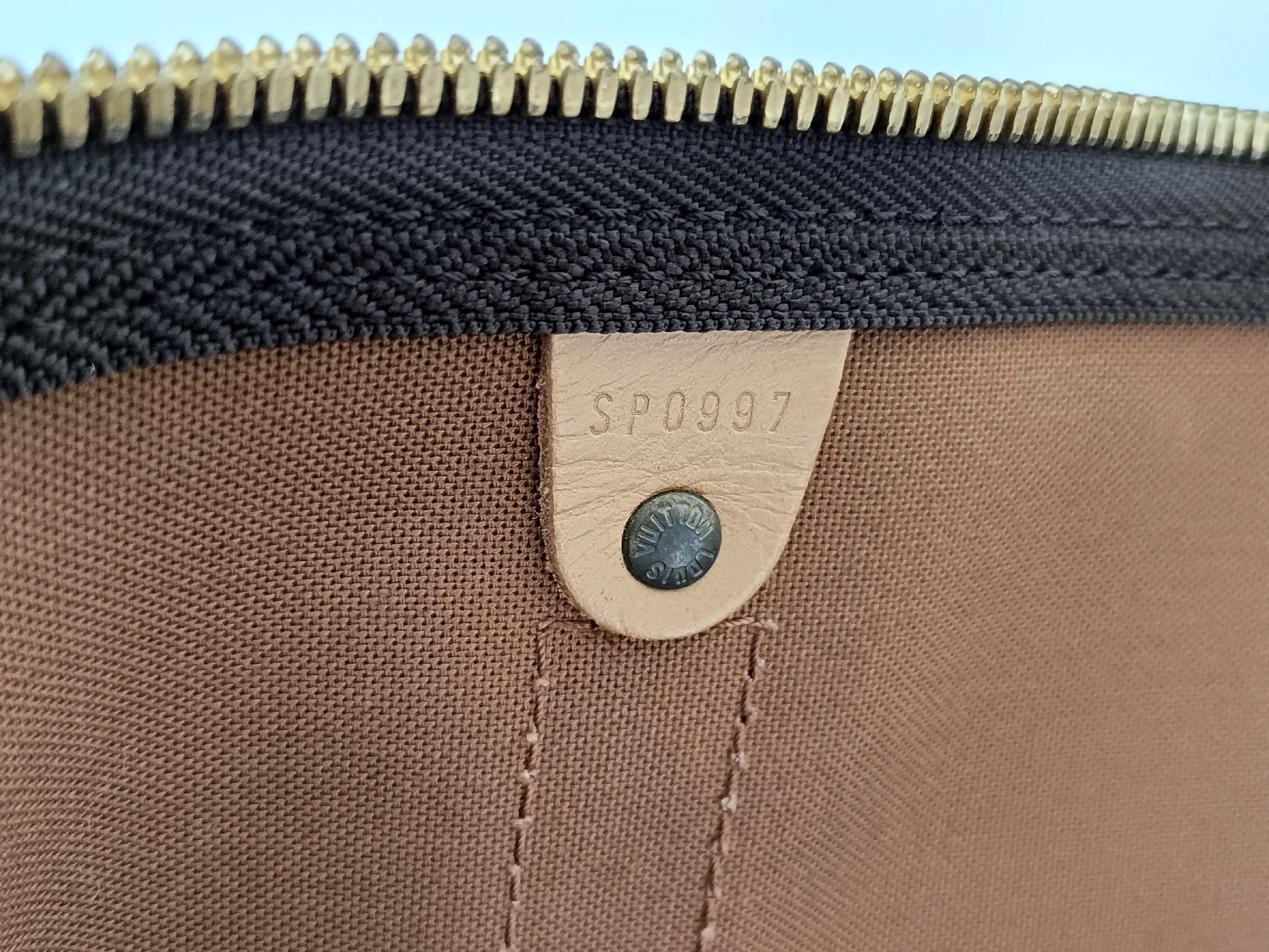 Monogram Keepall 55 SP0977 Boston Bag — view 12