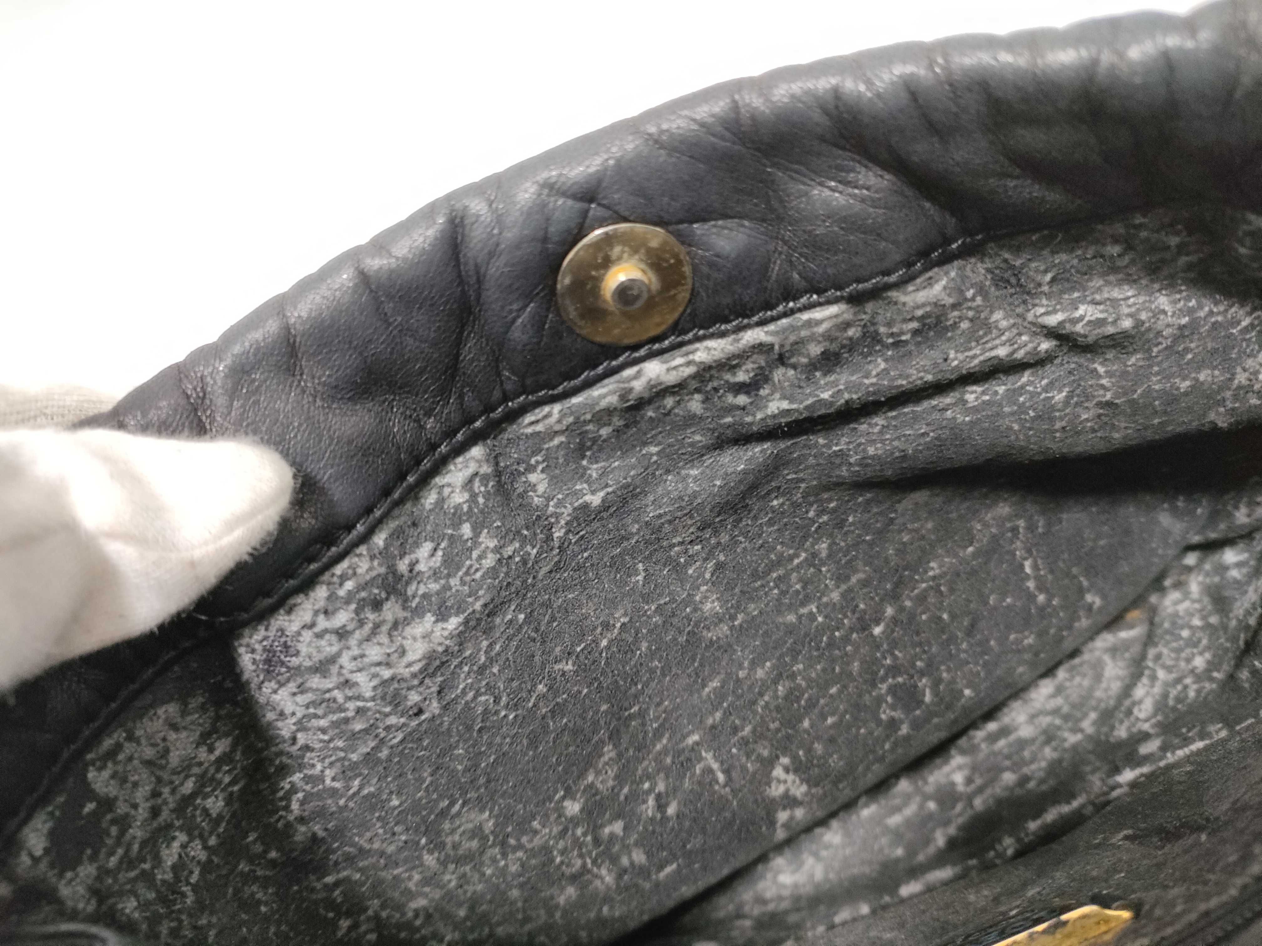 Shoulder Bag, Leather, Black — view 12