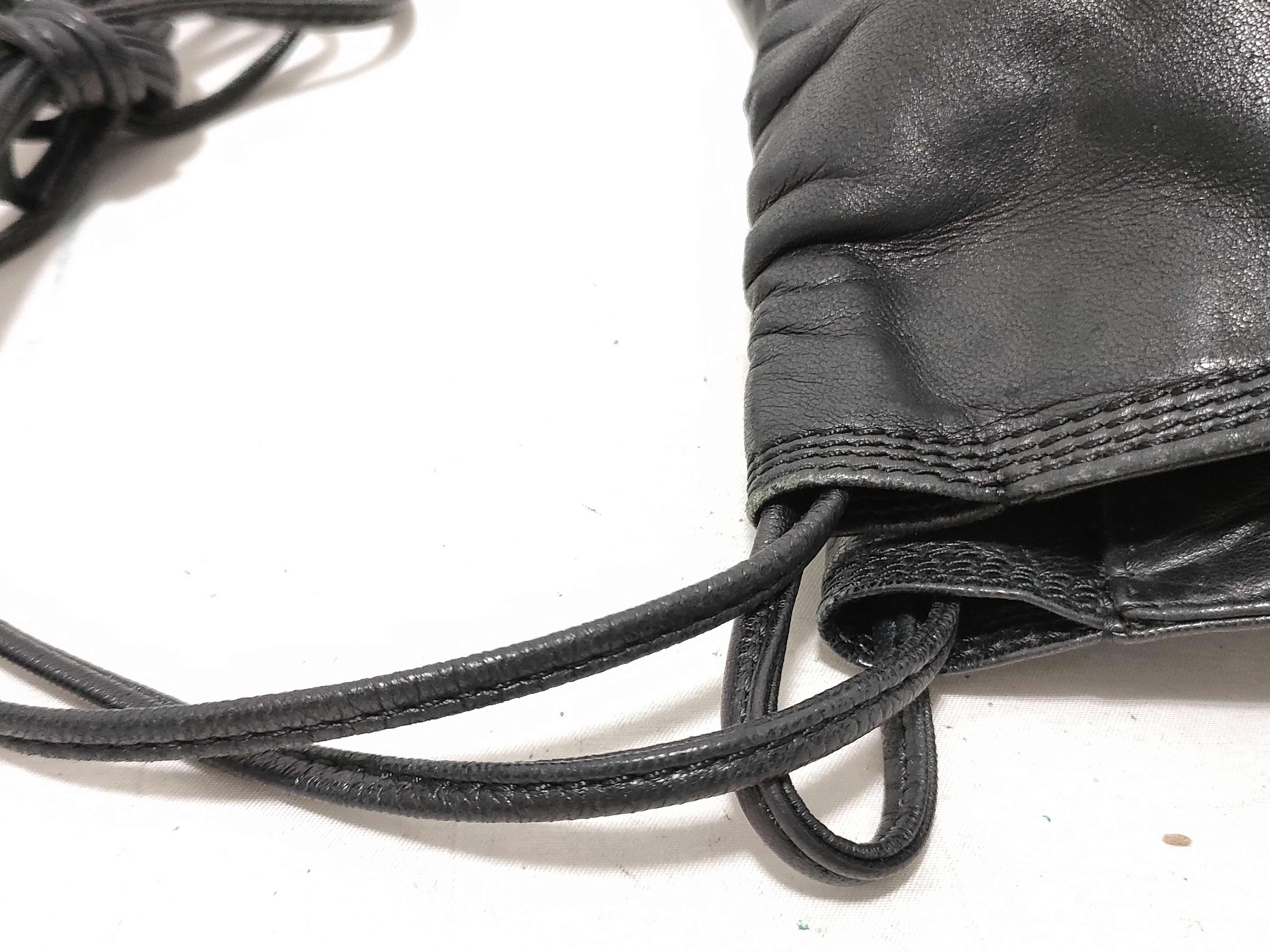 Shoulder Bag, Leather, Black — view 5