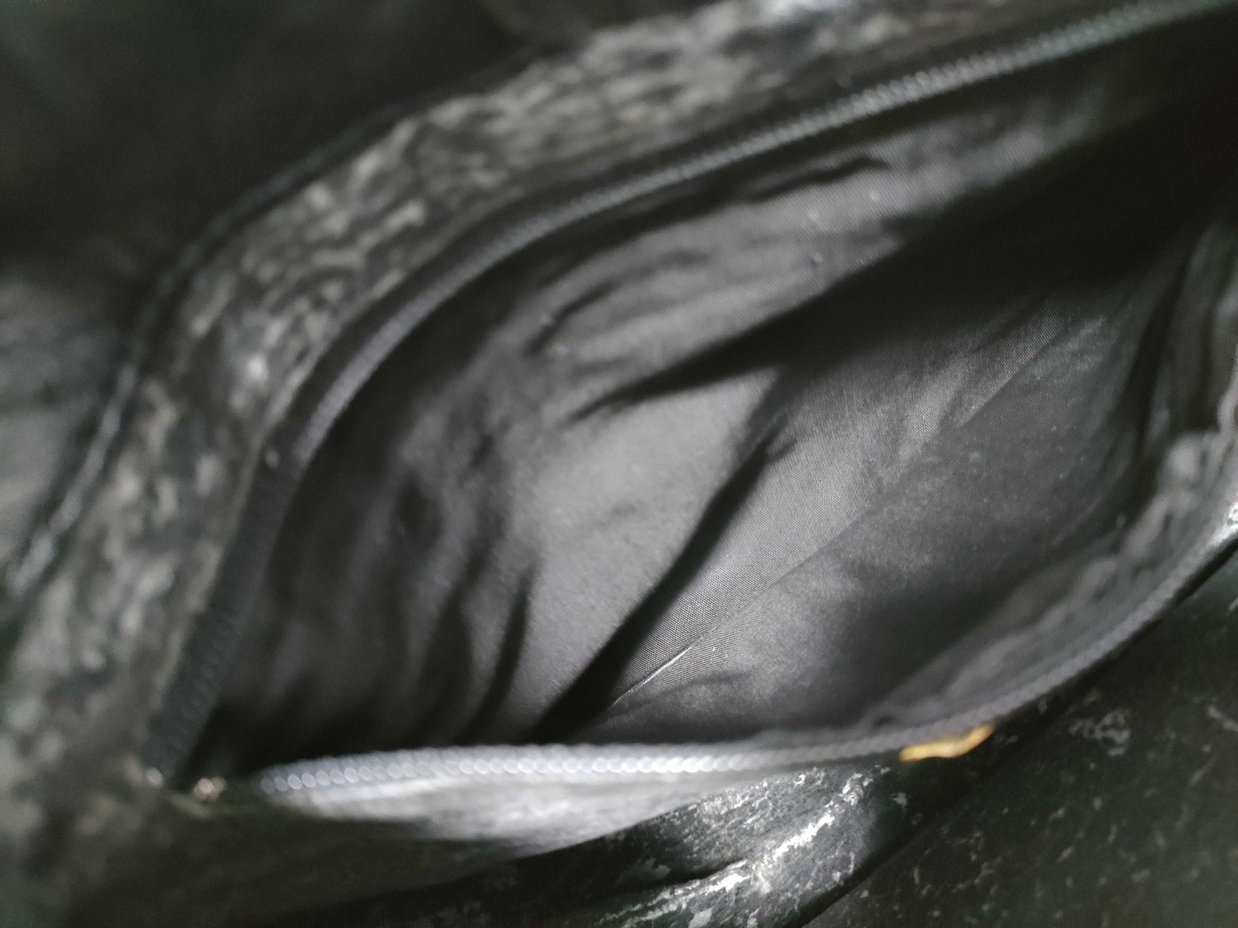 Shoulder Bag, Leather, Black — view 10