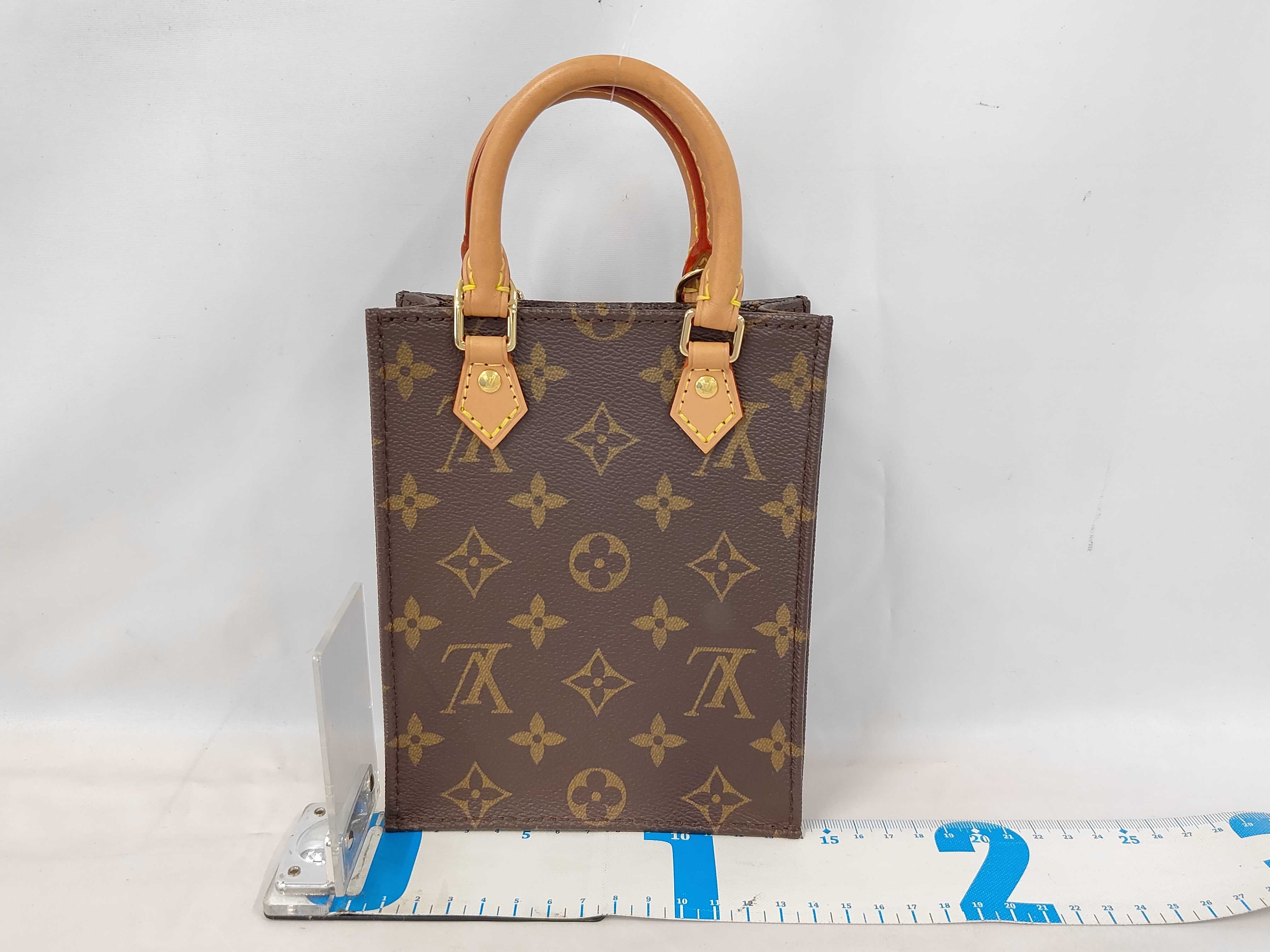 Monogram Petite Sac Plat 2-Way Bag Monogram M81295 Handbag — view 2