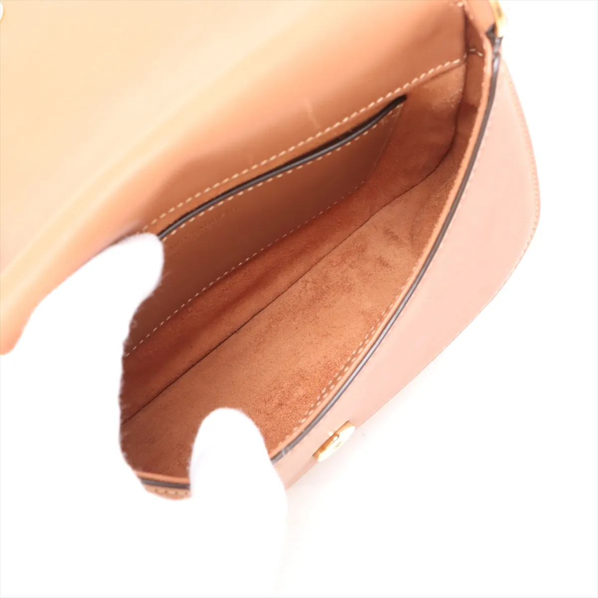 Voltaire Mini Leather Shoulder Bag Brown 800846 — view 6