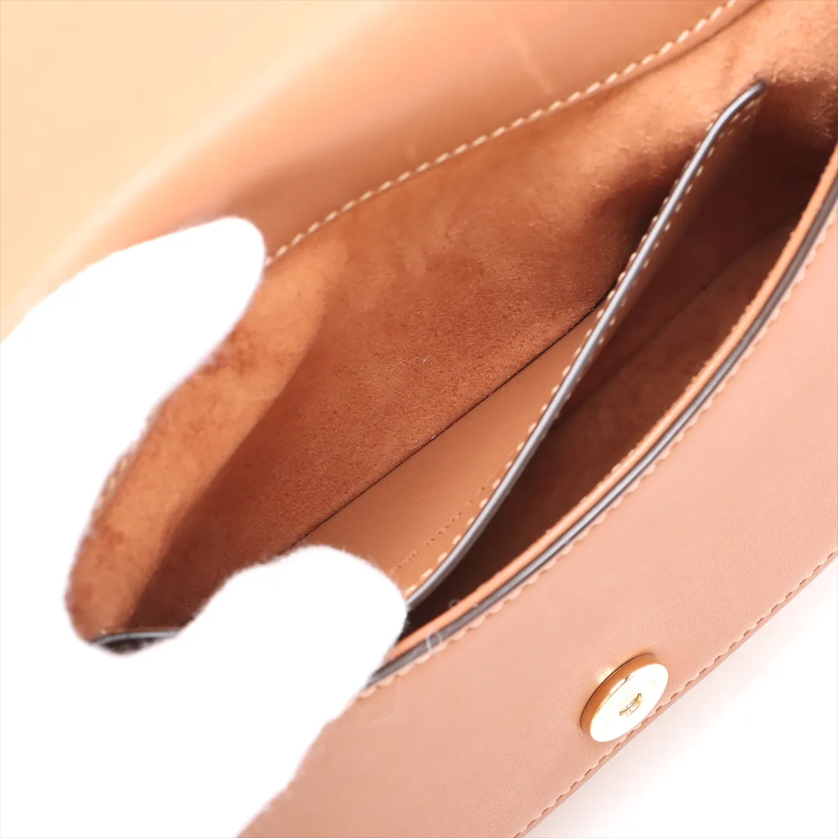 Voltaire Mini Leather Shoulder Bag Brown 800846 — view 7