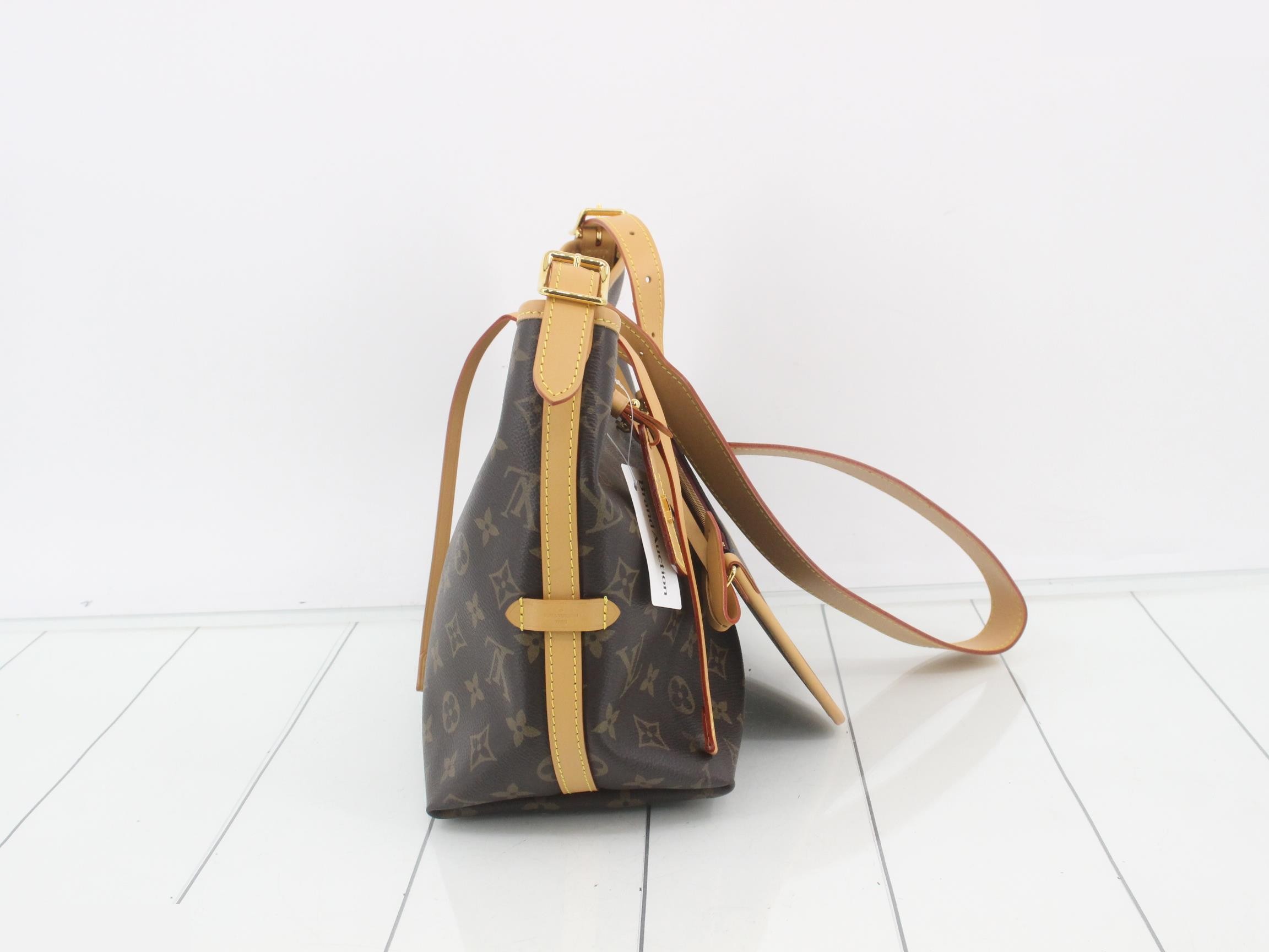 Monogram Carryall NM PM Shoulder Bag — view 4