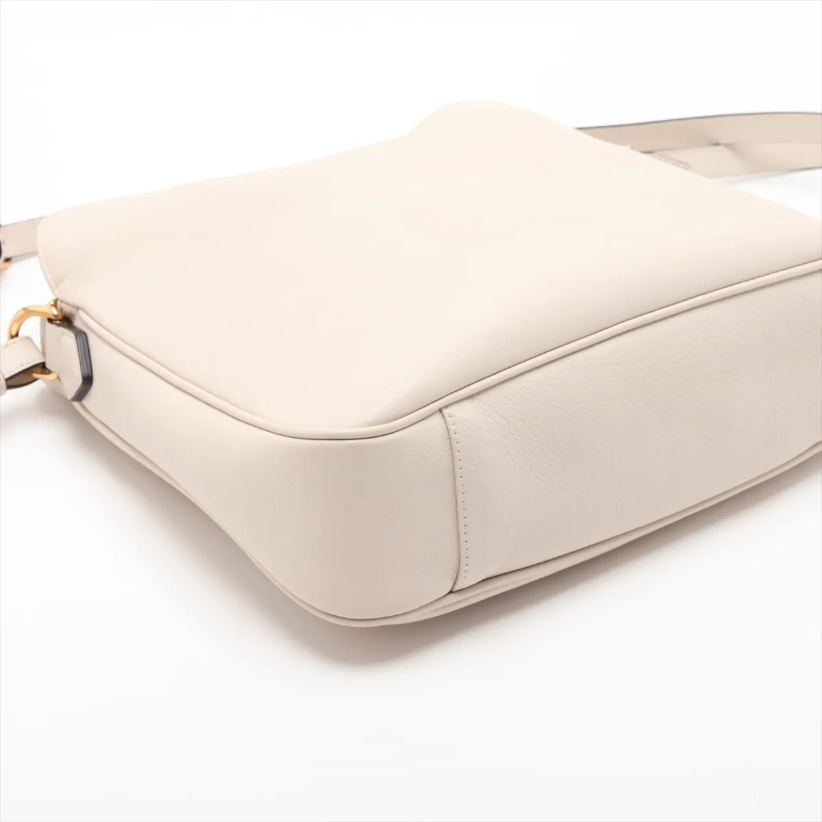 Bamboo Diana 746124 Leather 2-Way Handbag, Beige — view 4