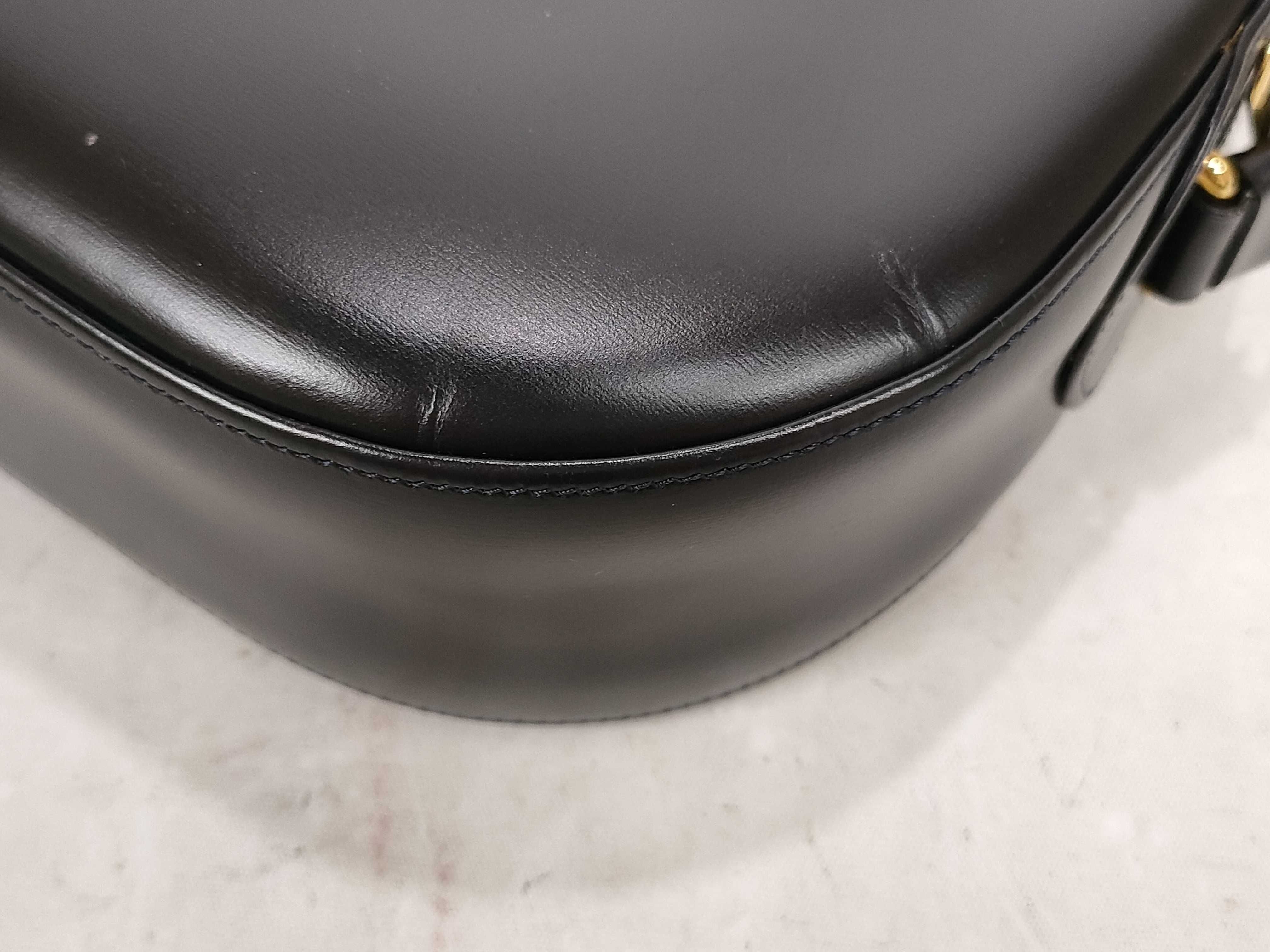 Leather Shoulder Bag, Sapphire Line Shoulder Bag — view 7
