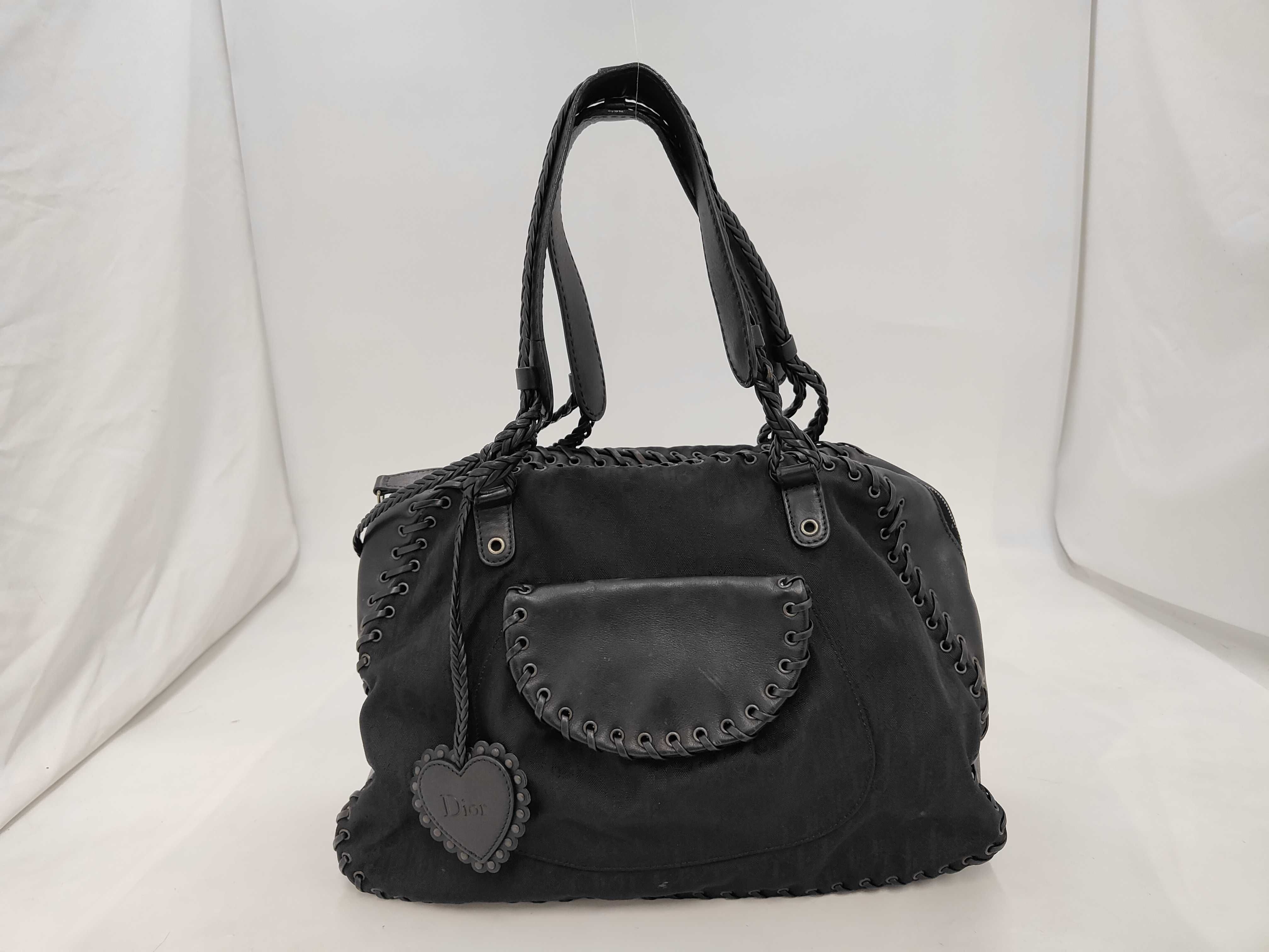 CD Trotter Braided Nylon Shoulder Bag