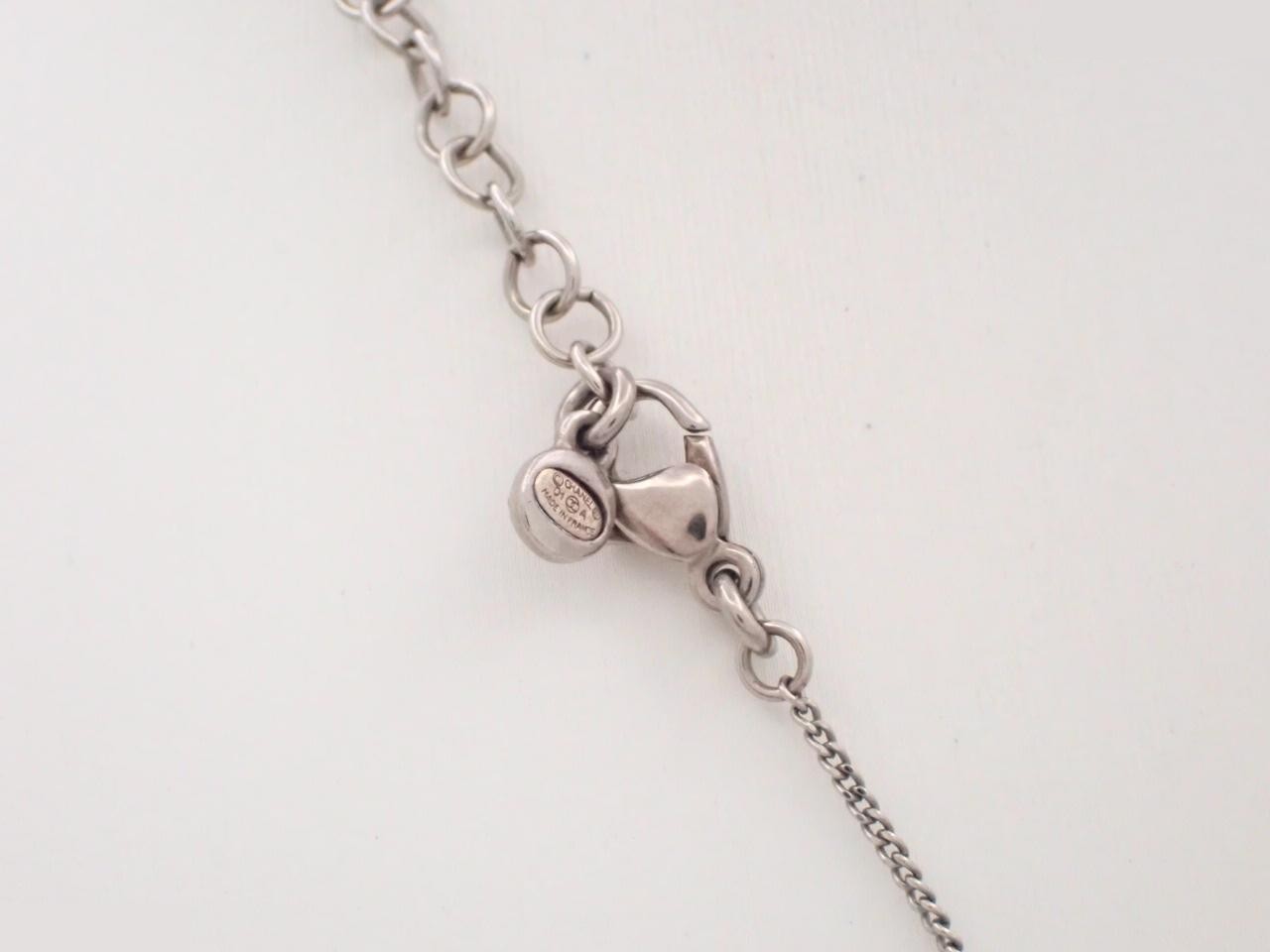 Coco Matelassé necklace, with box and markings, chain approximately 58cm. — view 2