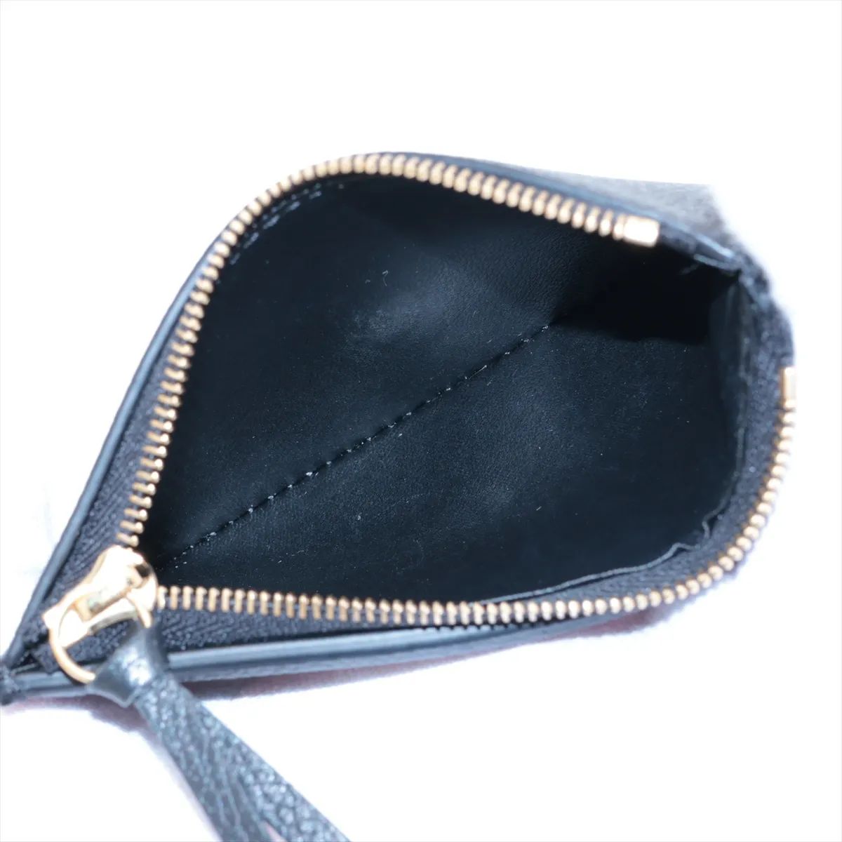 Bicolor Monogram Emprene Portefeuille Victorine M80968 Noir Compact Wallet RFID Reactive — view 6