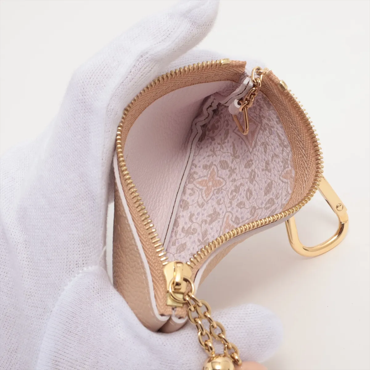 Monogram Empreinte Card Key Case Pochette Clé - CT1226 Beige Coin Case M28993 — view 3