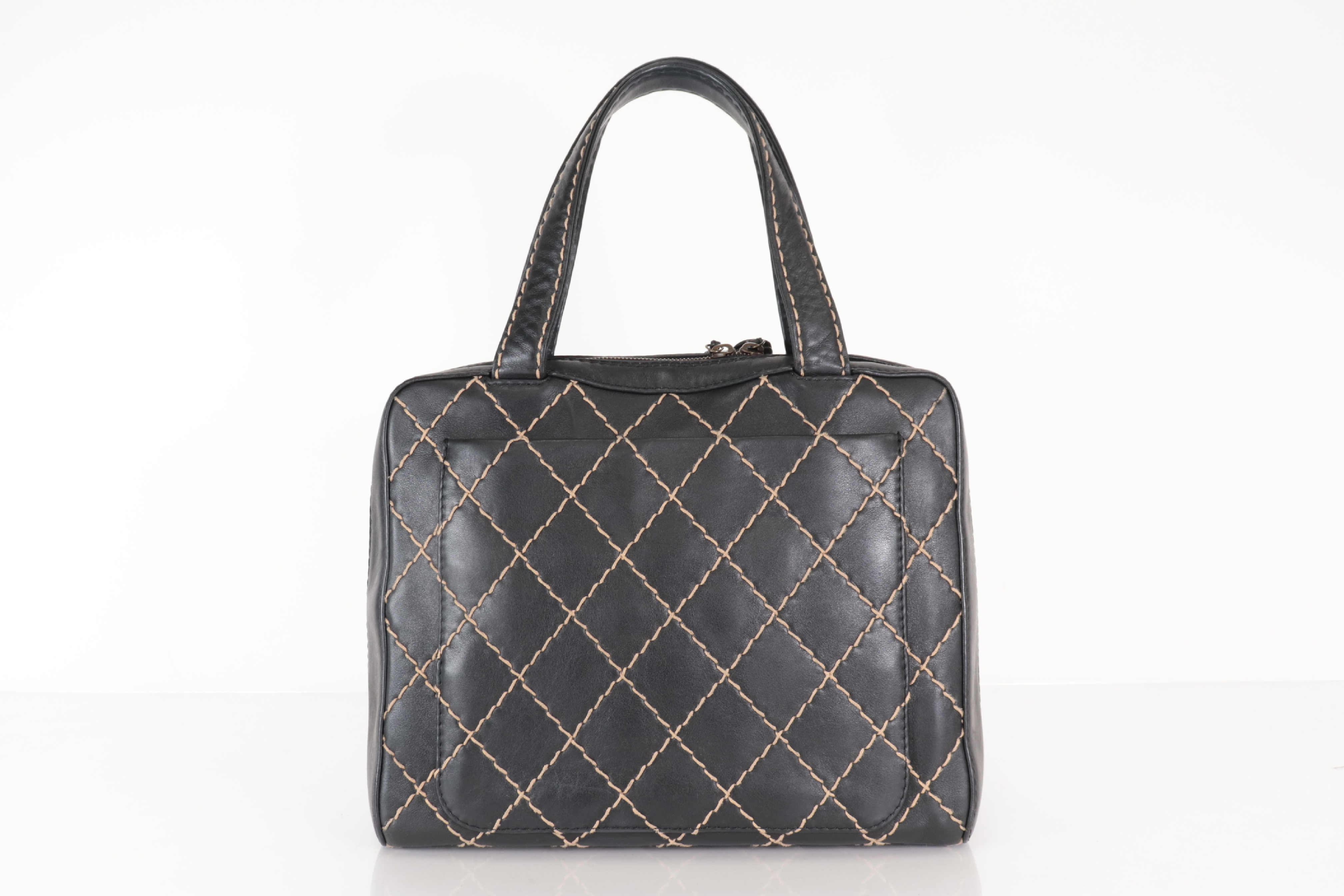 Wild Stitch Calfskin Handbag (Serial No. 6) — view 3