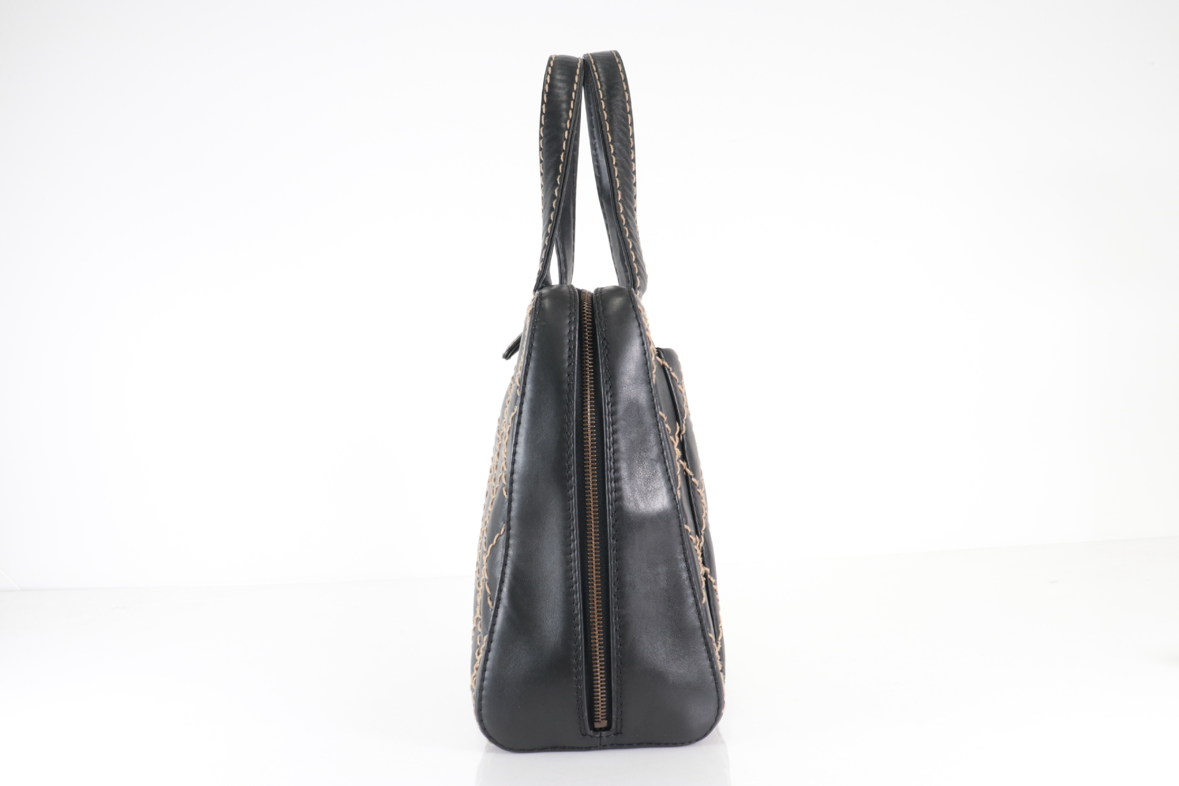 Wild Stitch Calfskin Handbag (Serial No. 6) — view 5