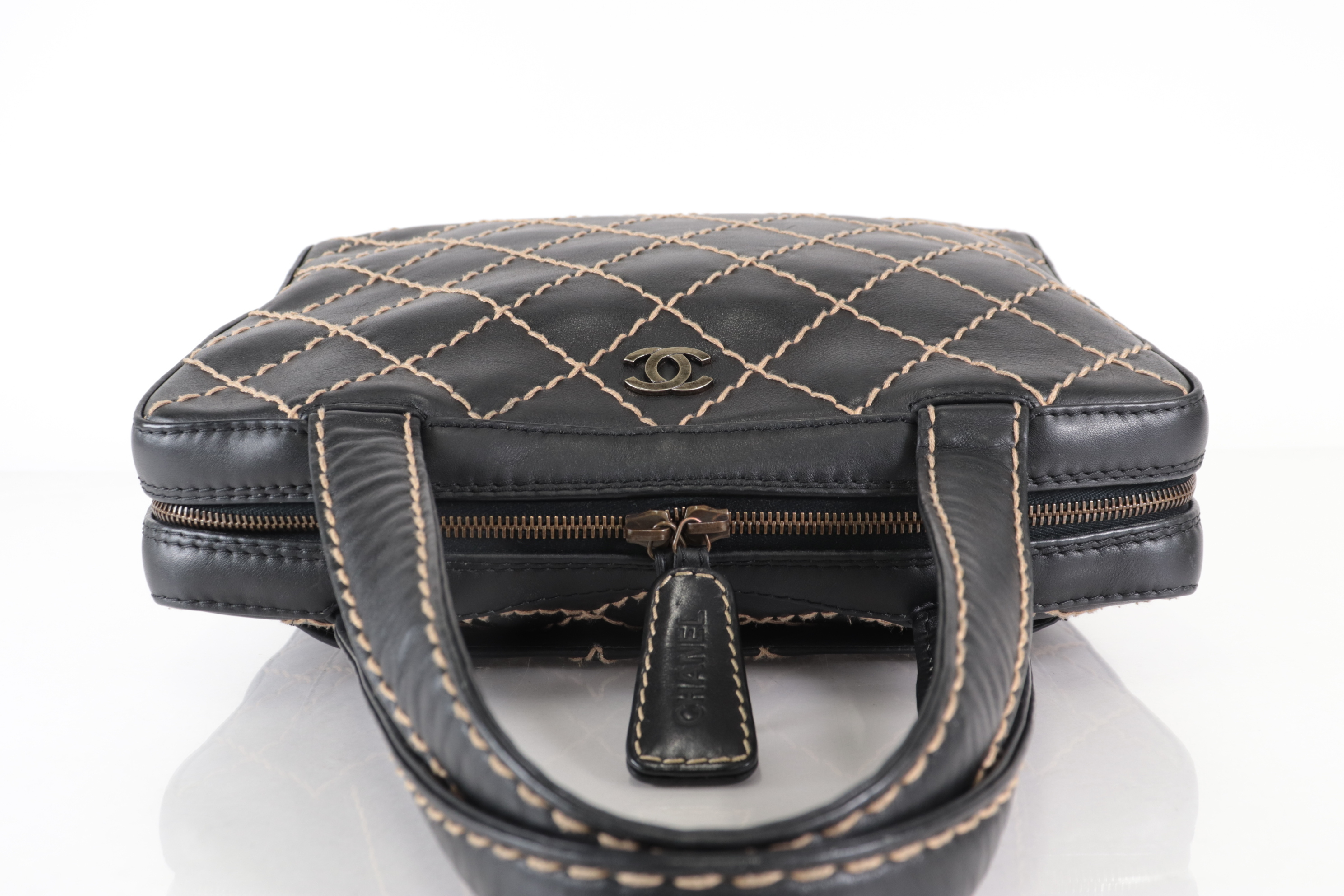 Wild Stitch Calfskin Handbag (Serial No. 6) — view 6