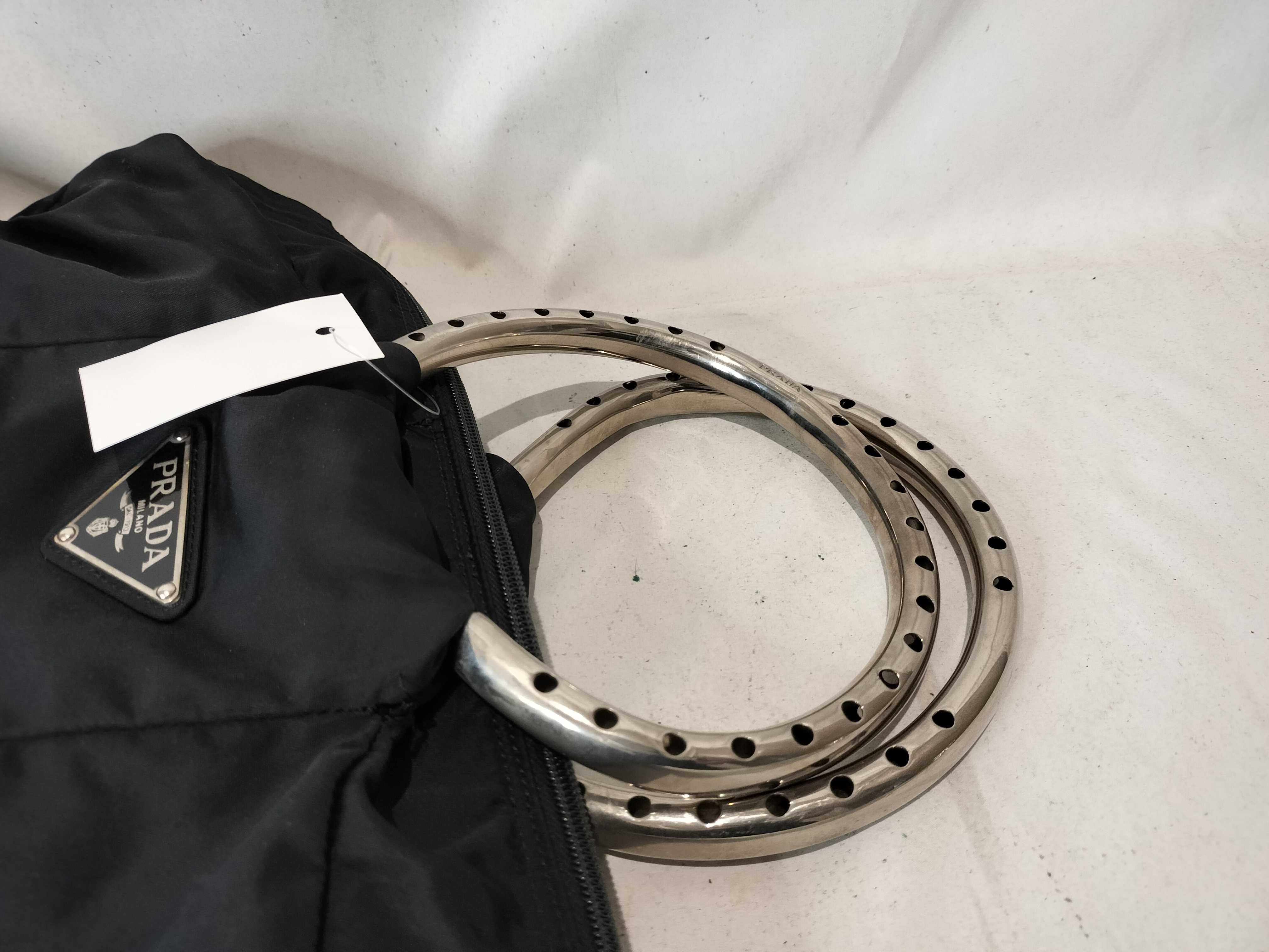 Nylon Metallic Handbag — view 4