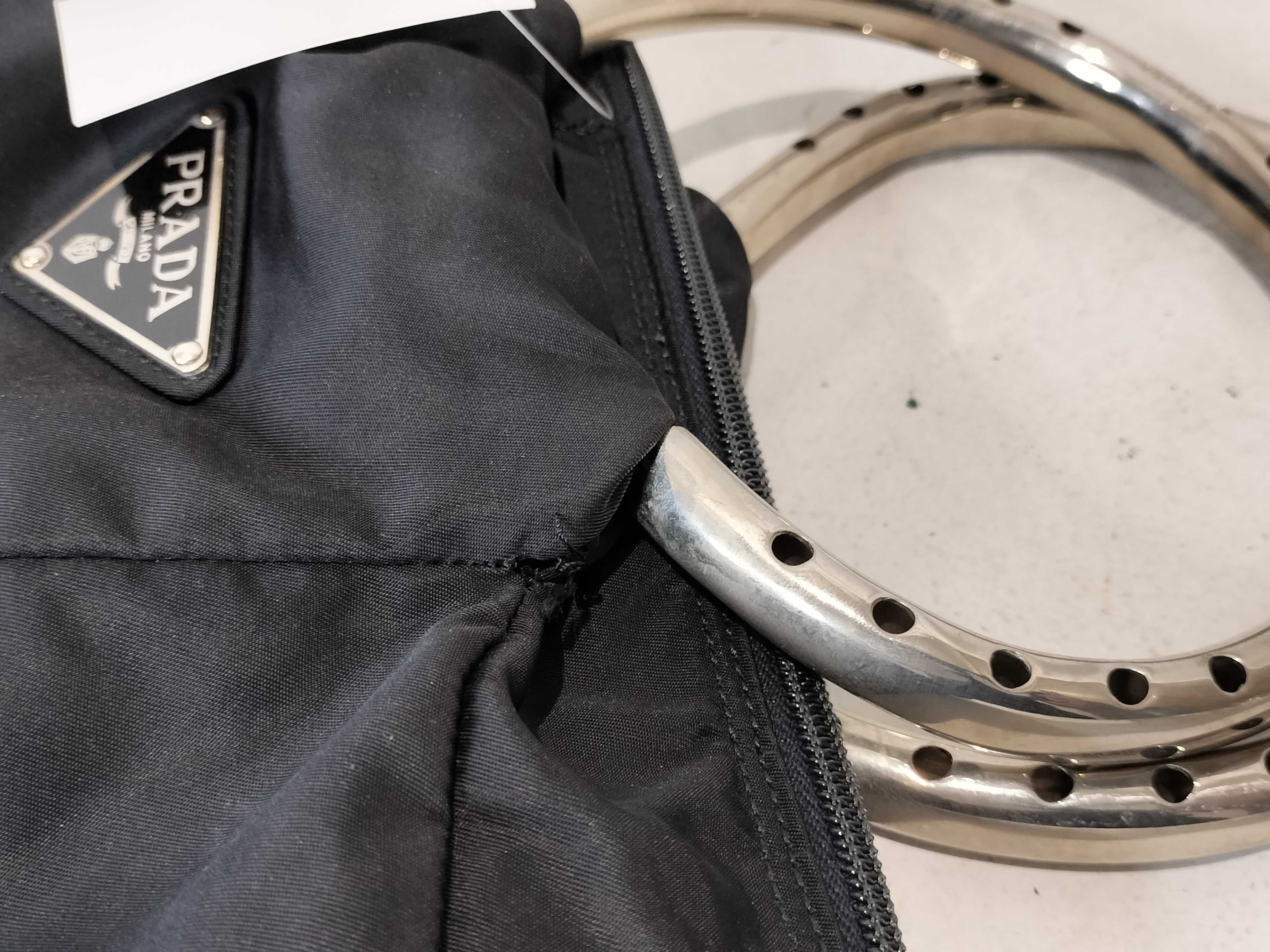 Nylon Metallic Handbag — view 6