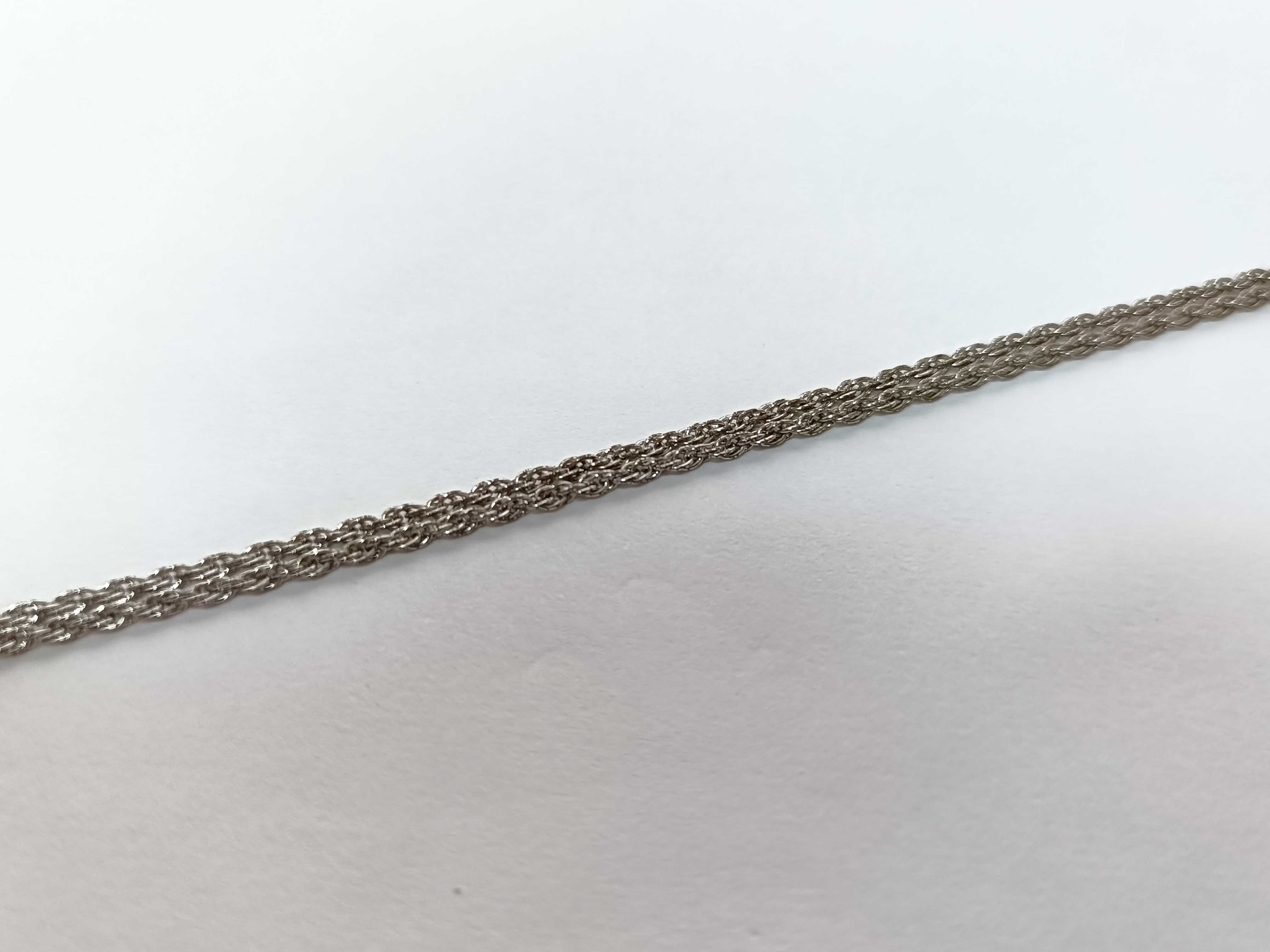 SV D mark pearl necklace — view 9