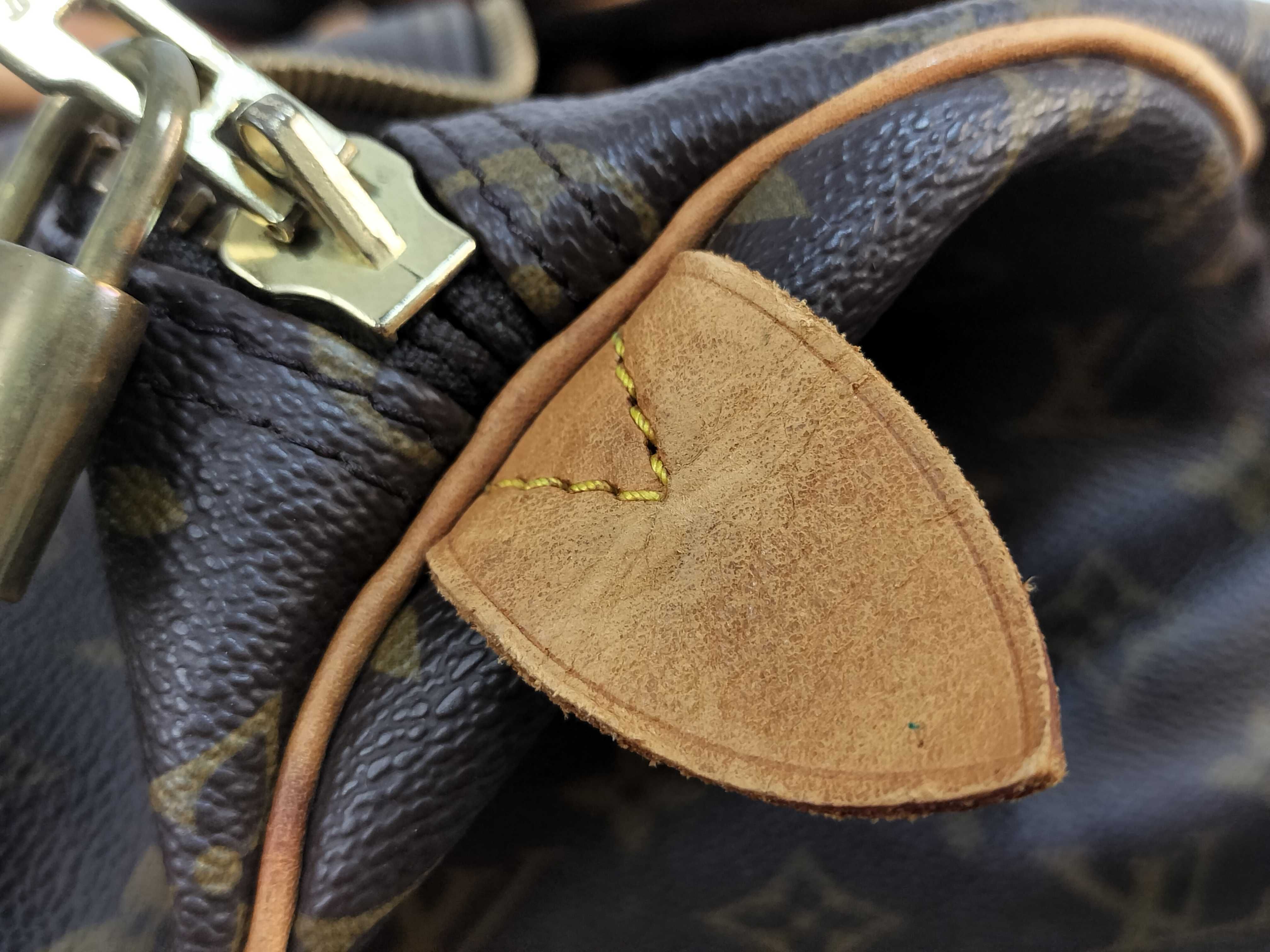 Monogram Keepall 55 M41424 MI0911 Brown Boston Bag — view 11