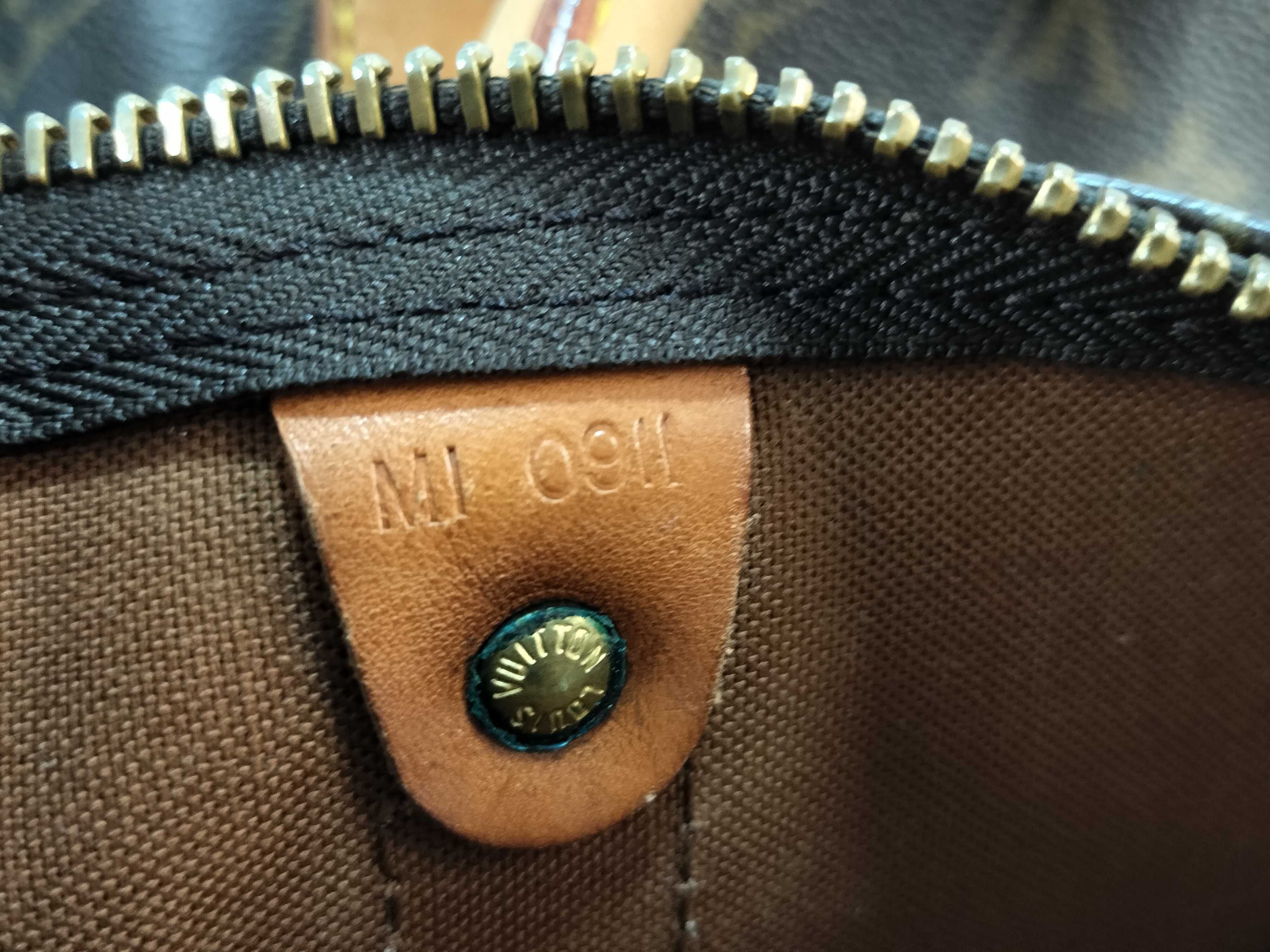 Monogram Keepall 55 M41424 MI0911 Brown Boston Bag — view 13