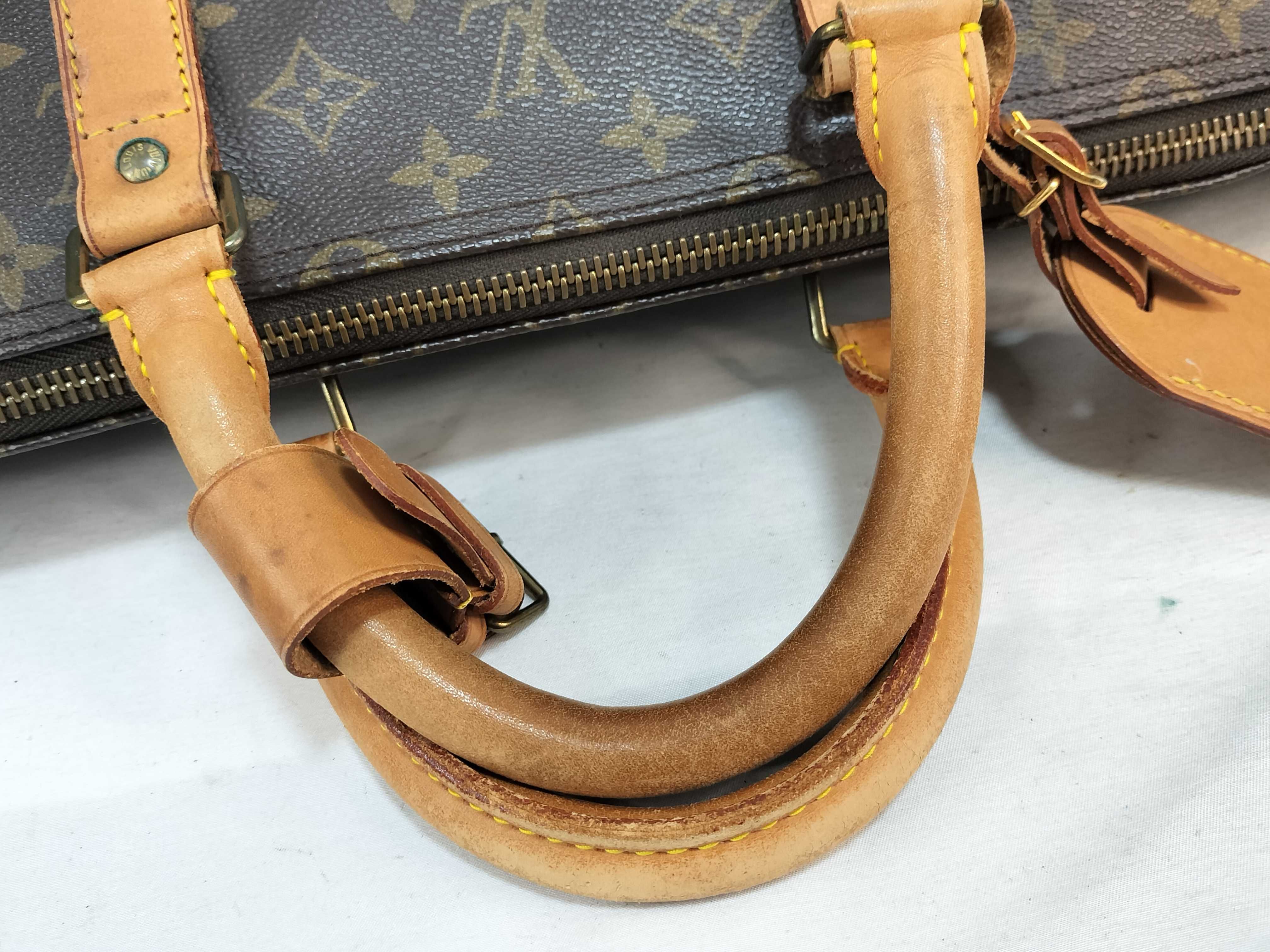 Monogram Keepall 55 M41424 MI0911 Brown Boston Bag — view 3