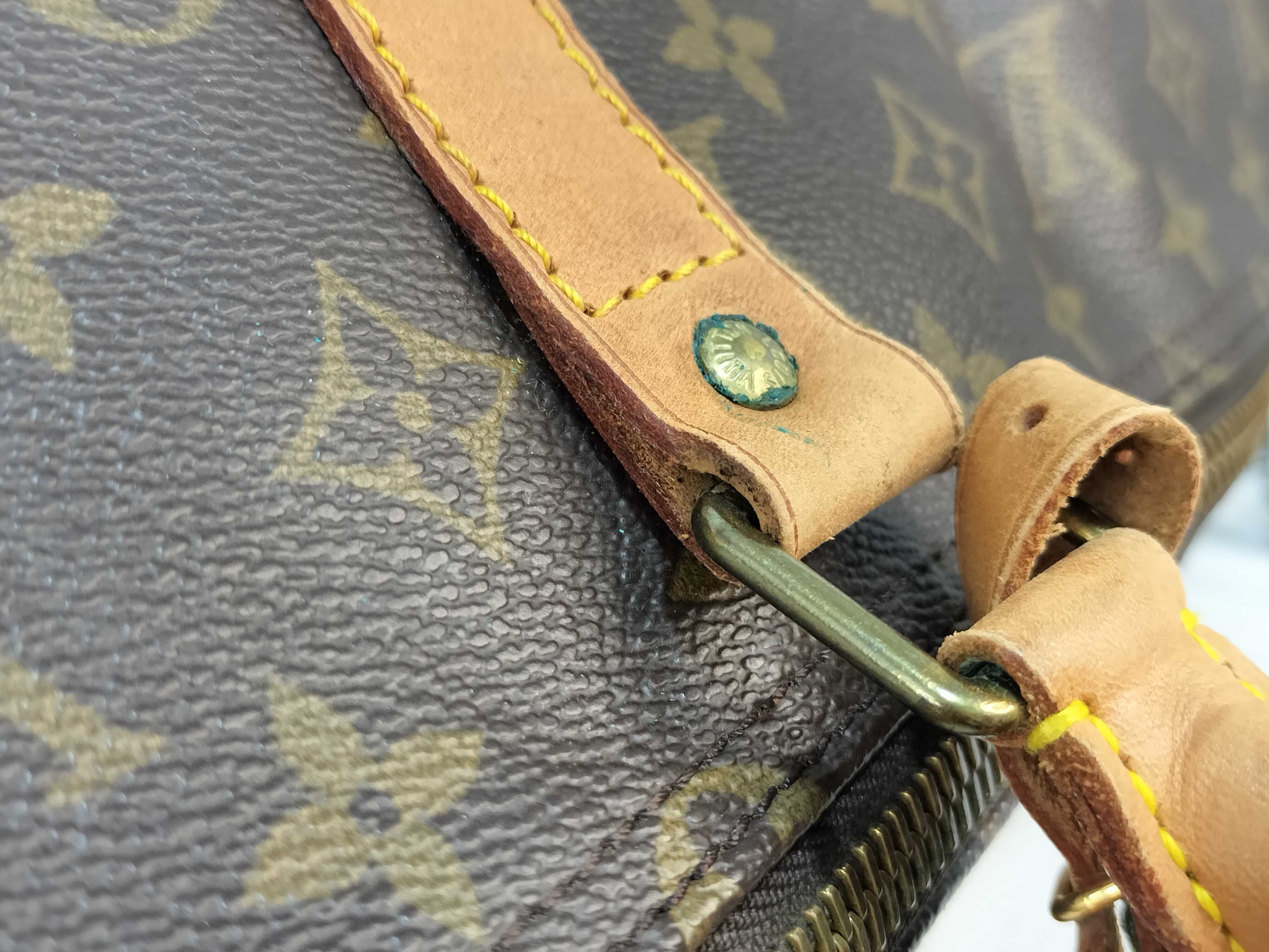 Monogram Keepall 55 M41424 MI0911 Brown Boston Bag — view 5