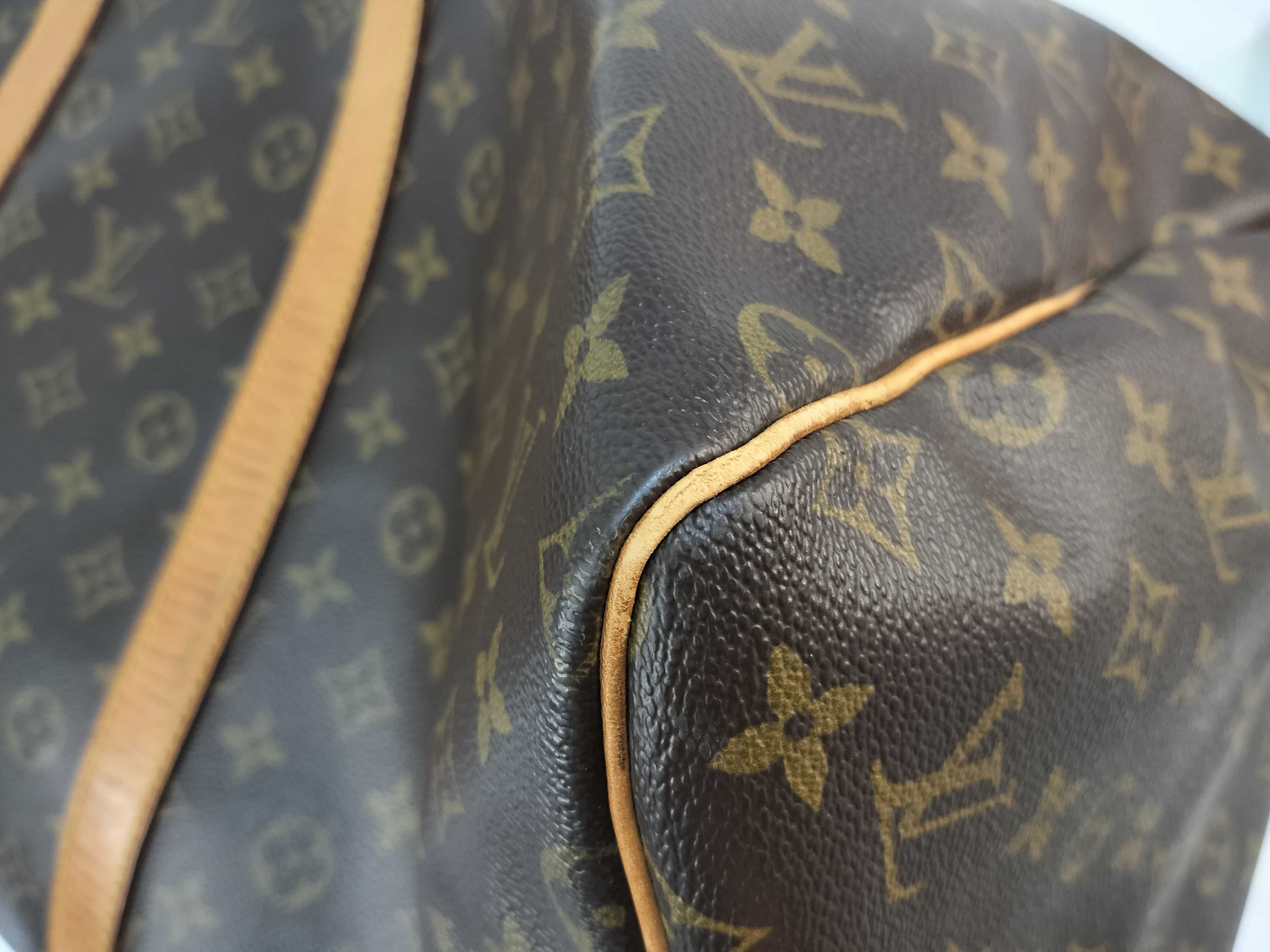 Monogram Keepall 55 M41424 MI0911 Brown Boston Bag — view 7