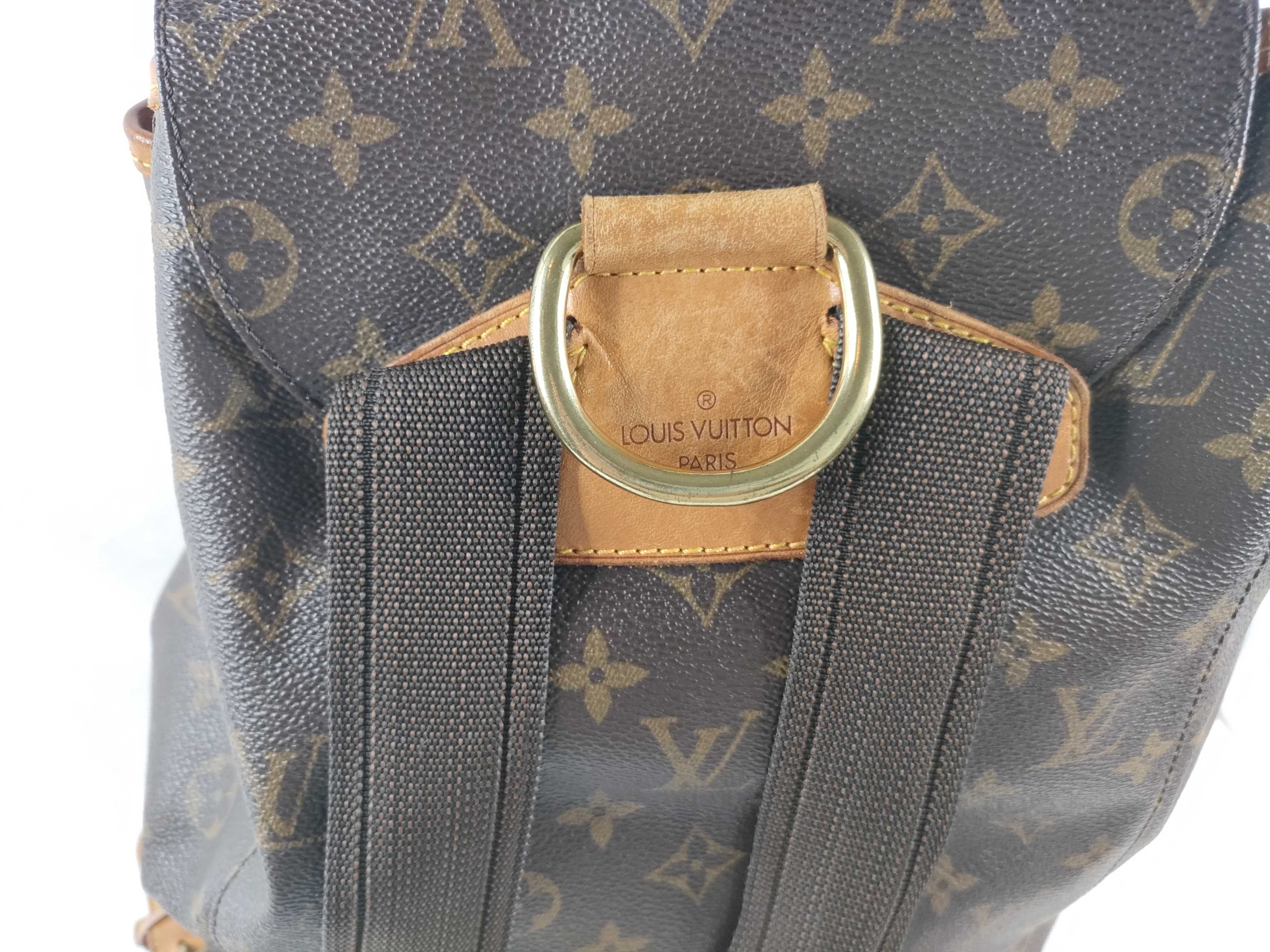 Monogram Vuitton Montsouris Backpack — view 8