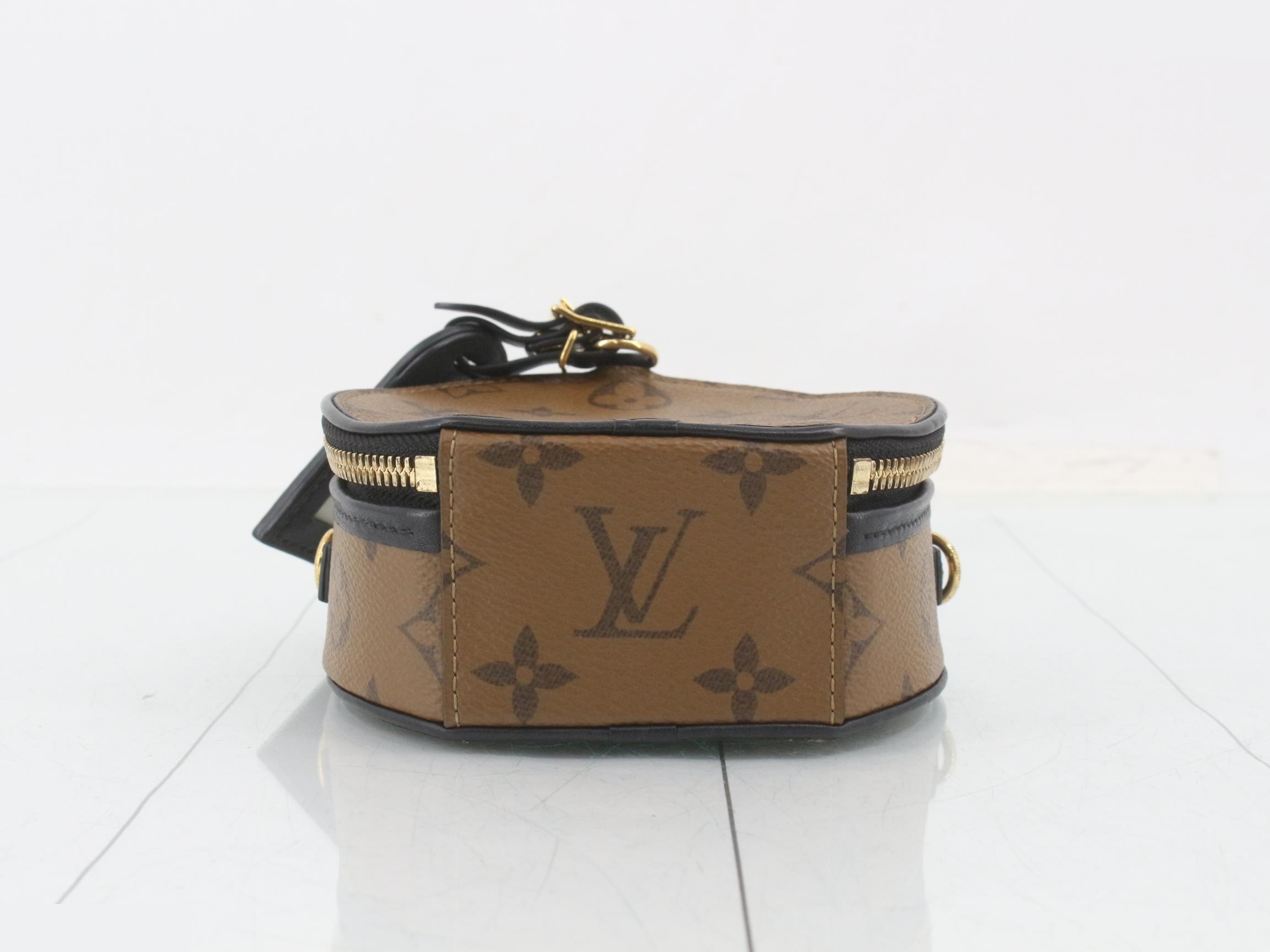 Monogram Reverse Mini Boite Chapeau 2-Way Handbag — view 3